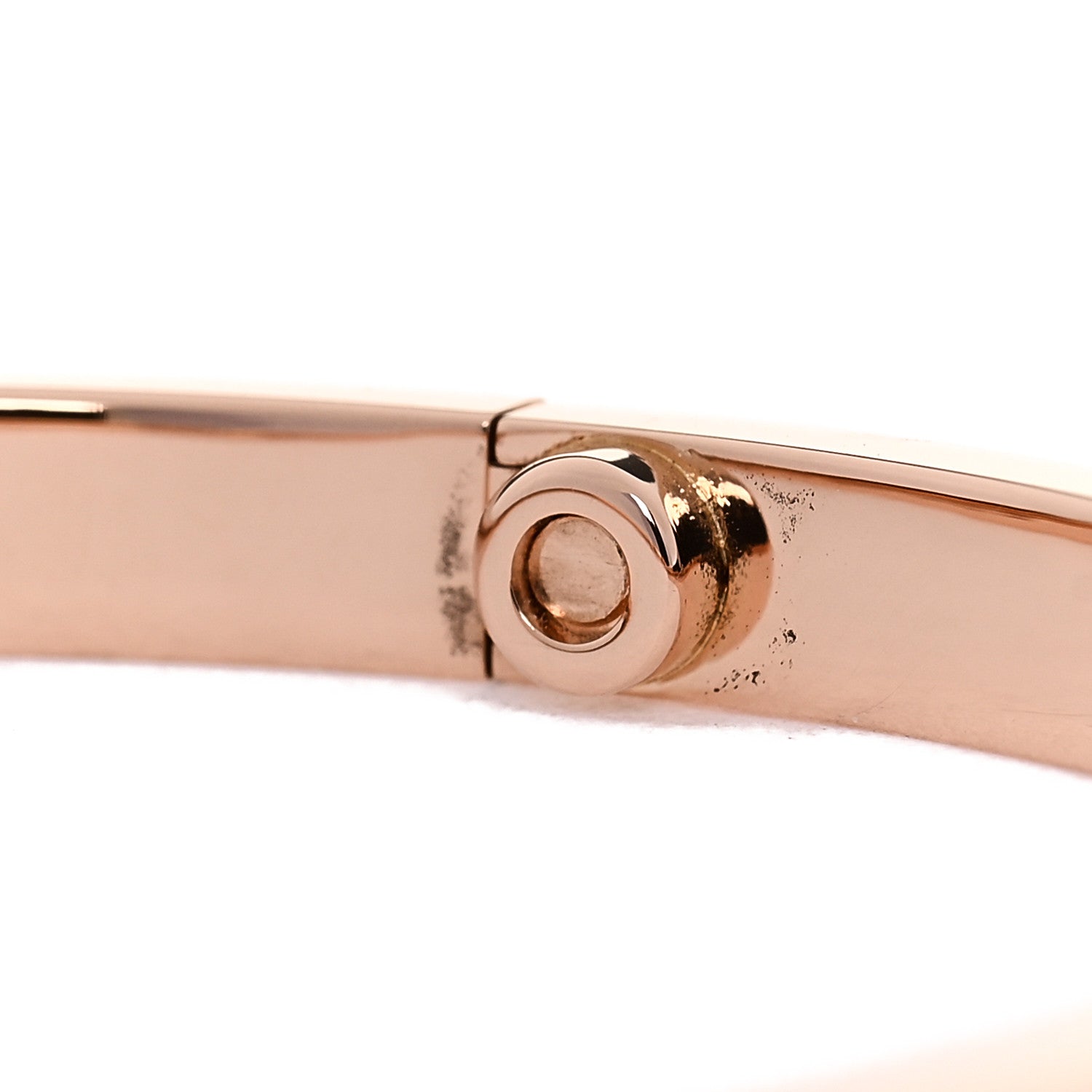 18K Pink Gold Small LOVE Bracelet 16 — view 4