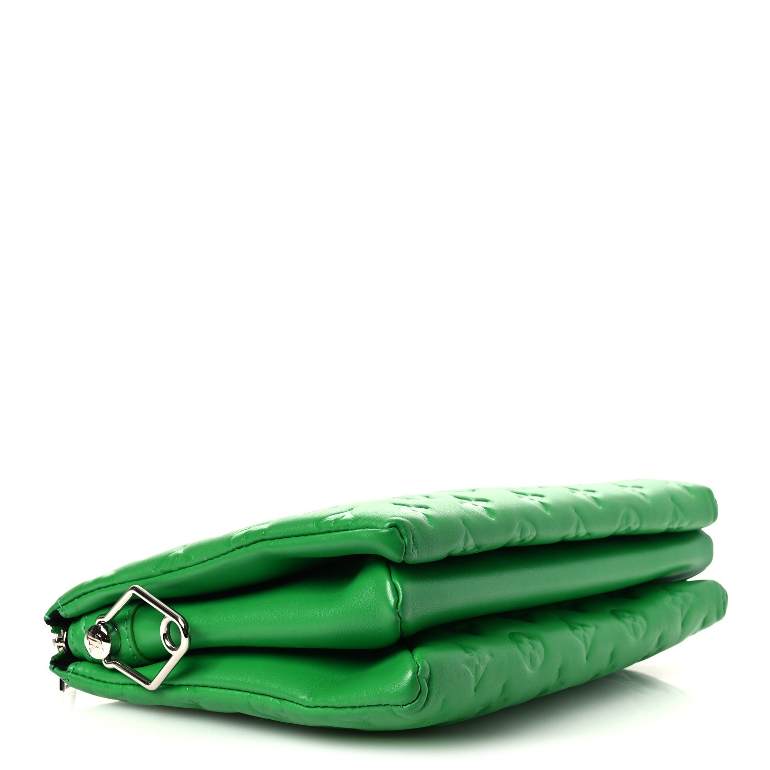 Lambskin Embossed Monogram Coussin PM LV Motion Green — view 3