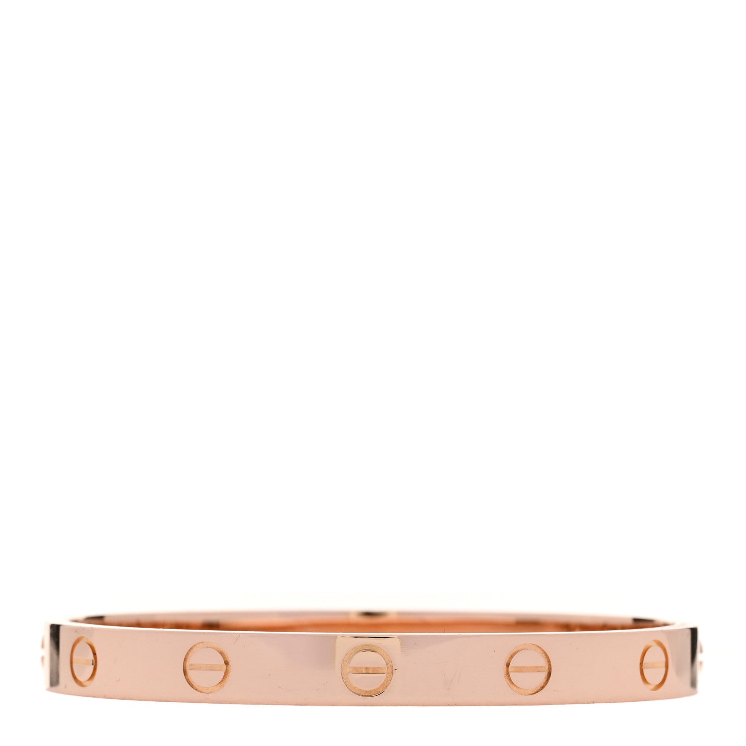 18k Pink Gold Love Bracelet 16