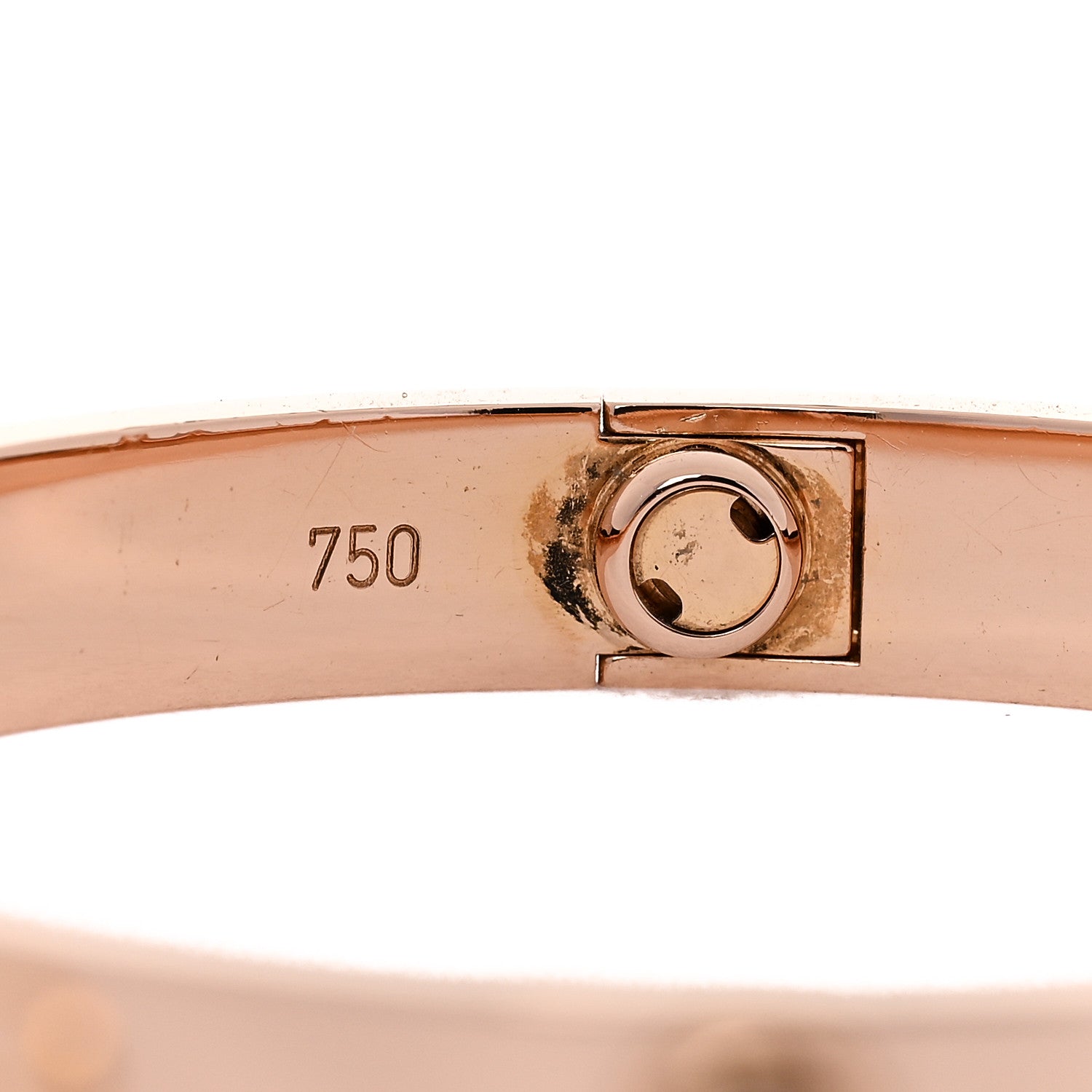 18k Pink Gold Love Bracelet 16 — view 4