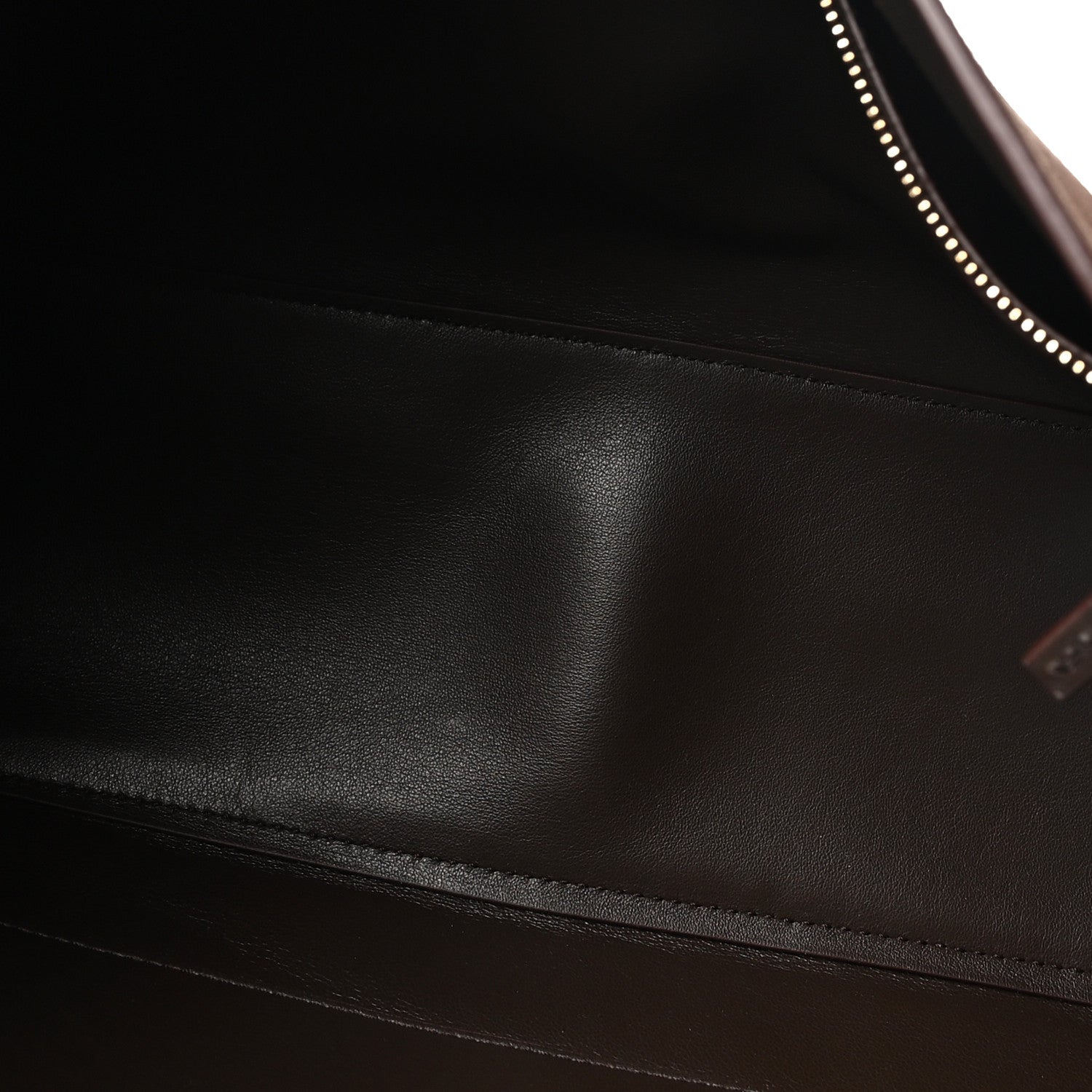 Suede Calfskin Small Souplissimo Maxi Flap Dark Brown — view 5