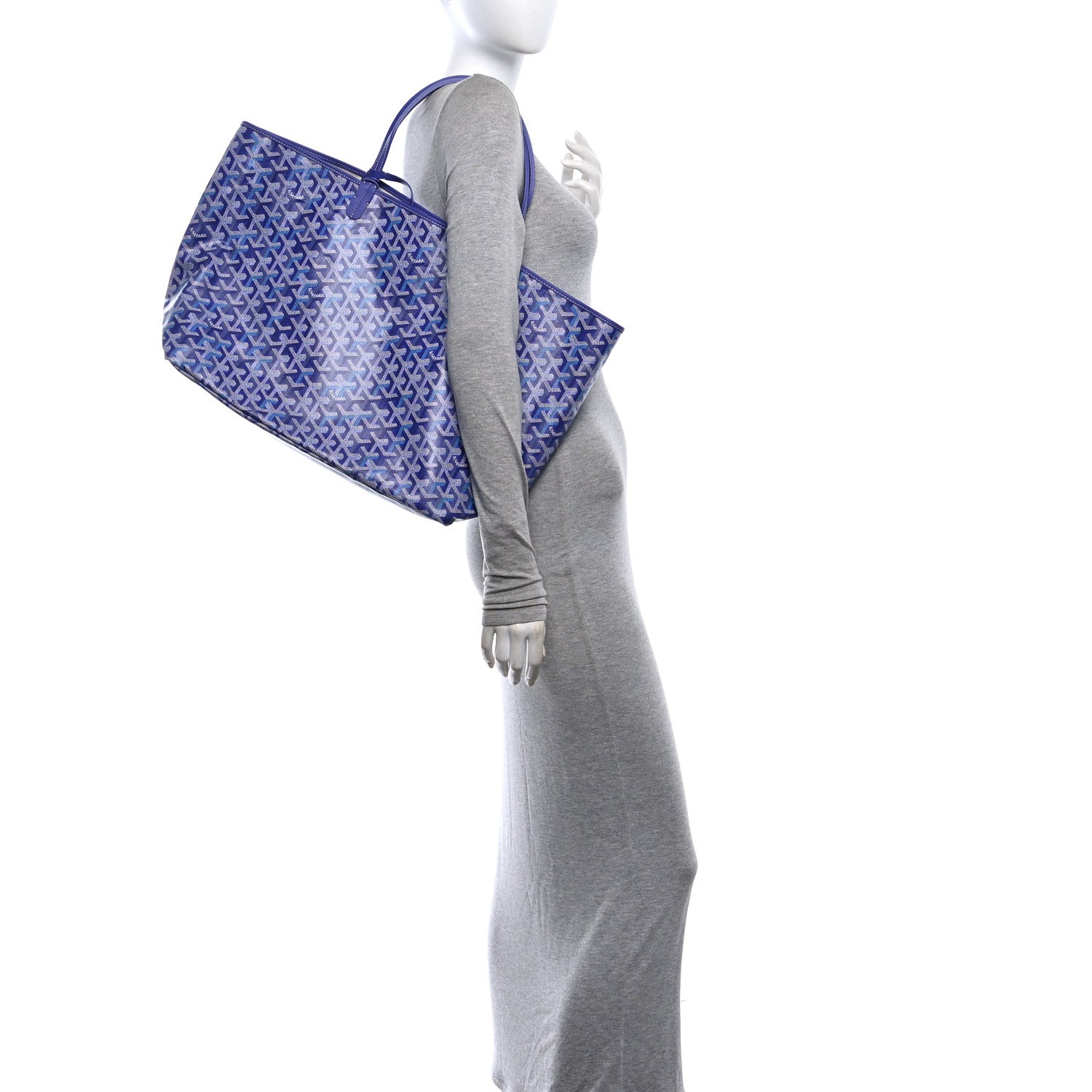 Goyardine Saint Louis GM Blueberry Purple — view 2