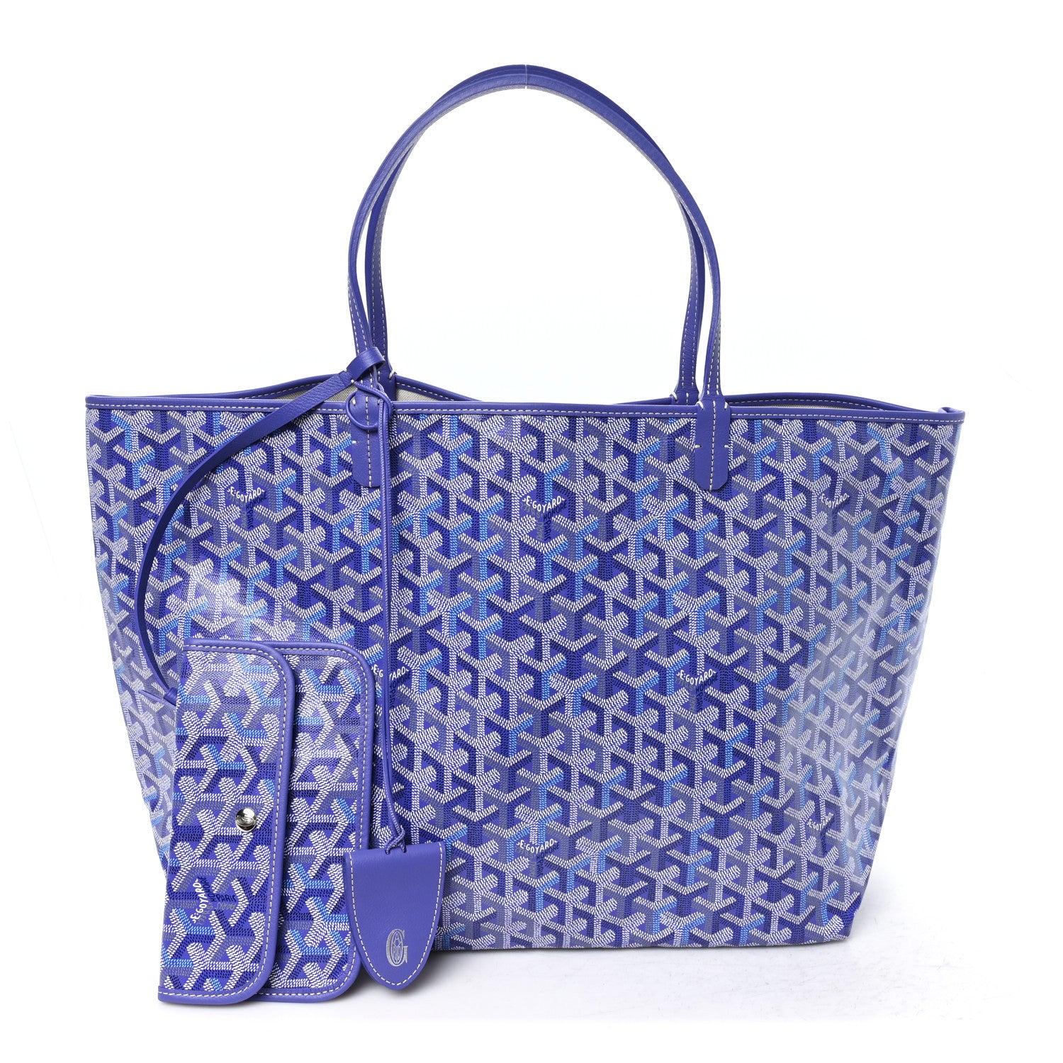 Goyardine Saint Louis GM Blueberry Purple — view 3