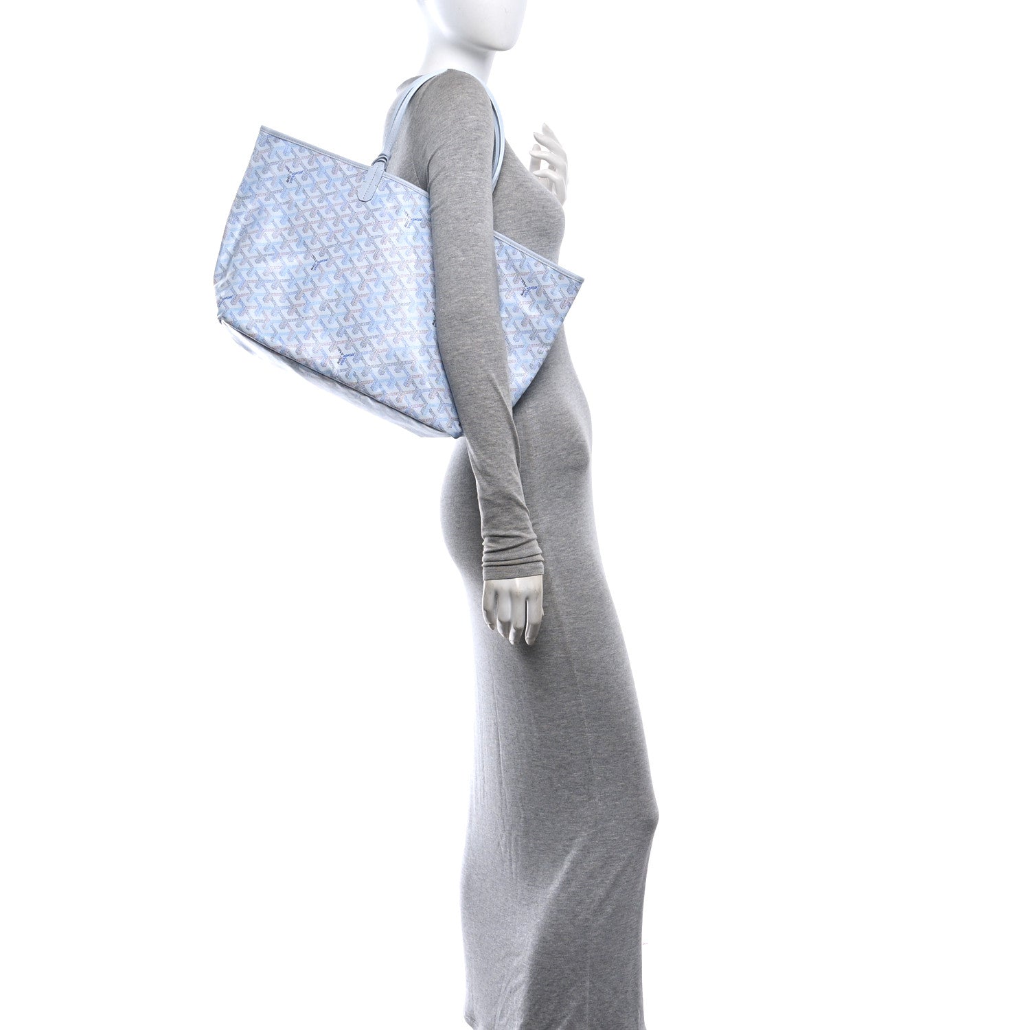Goyardine Saint Louis PM Polar Blue — view 2
