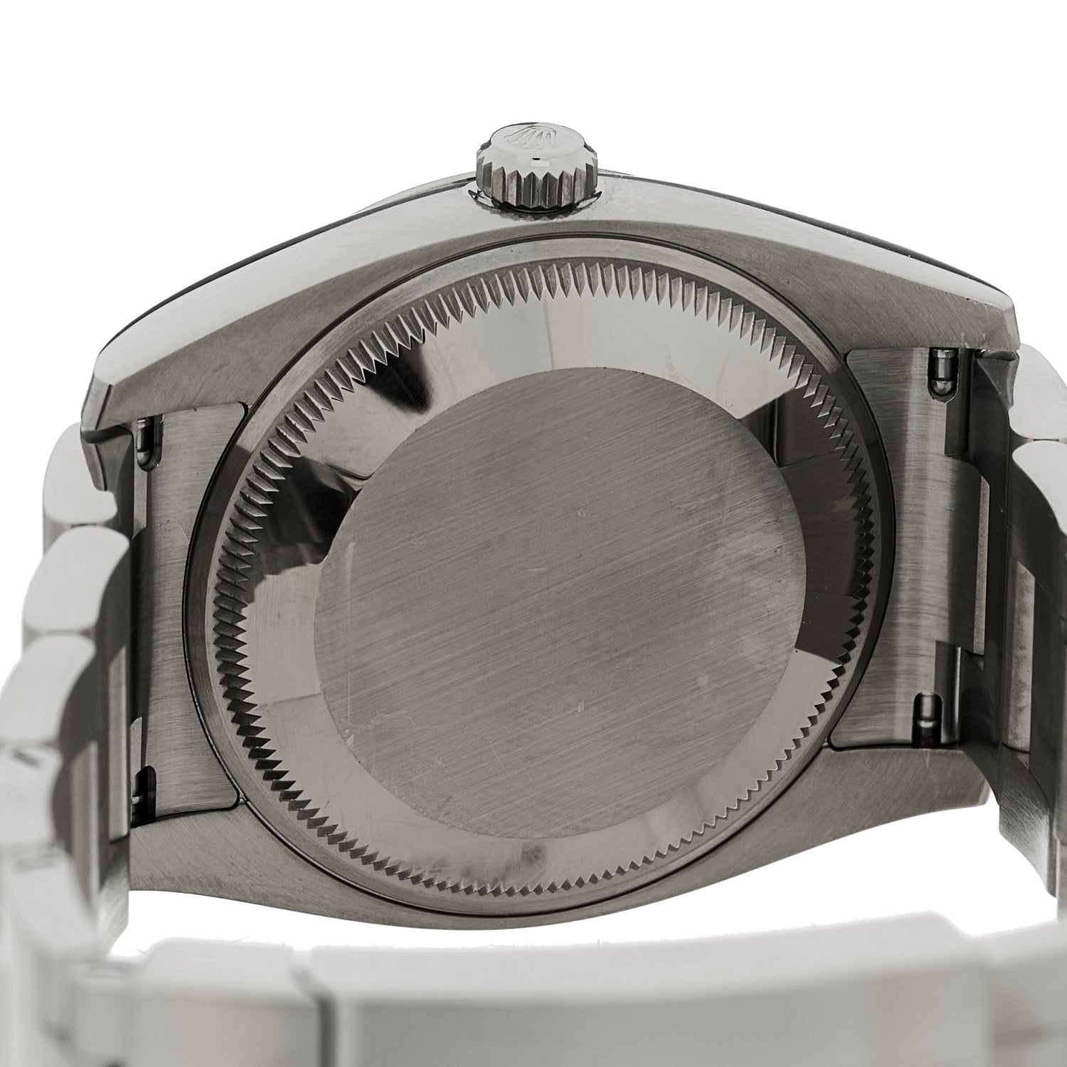 Stainless Steel 34mm Oyster Perpetual Watch Black 114200 — view 4