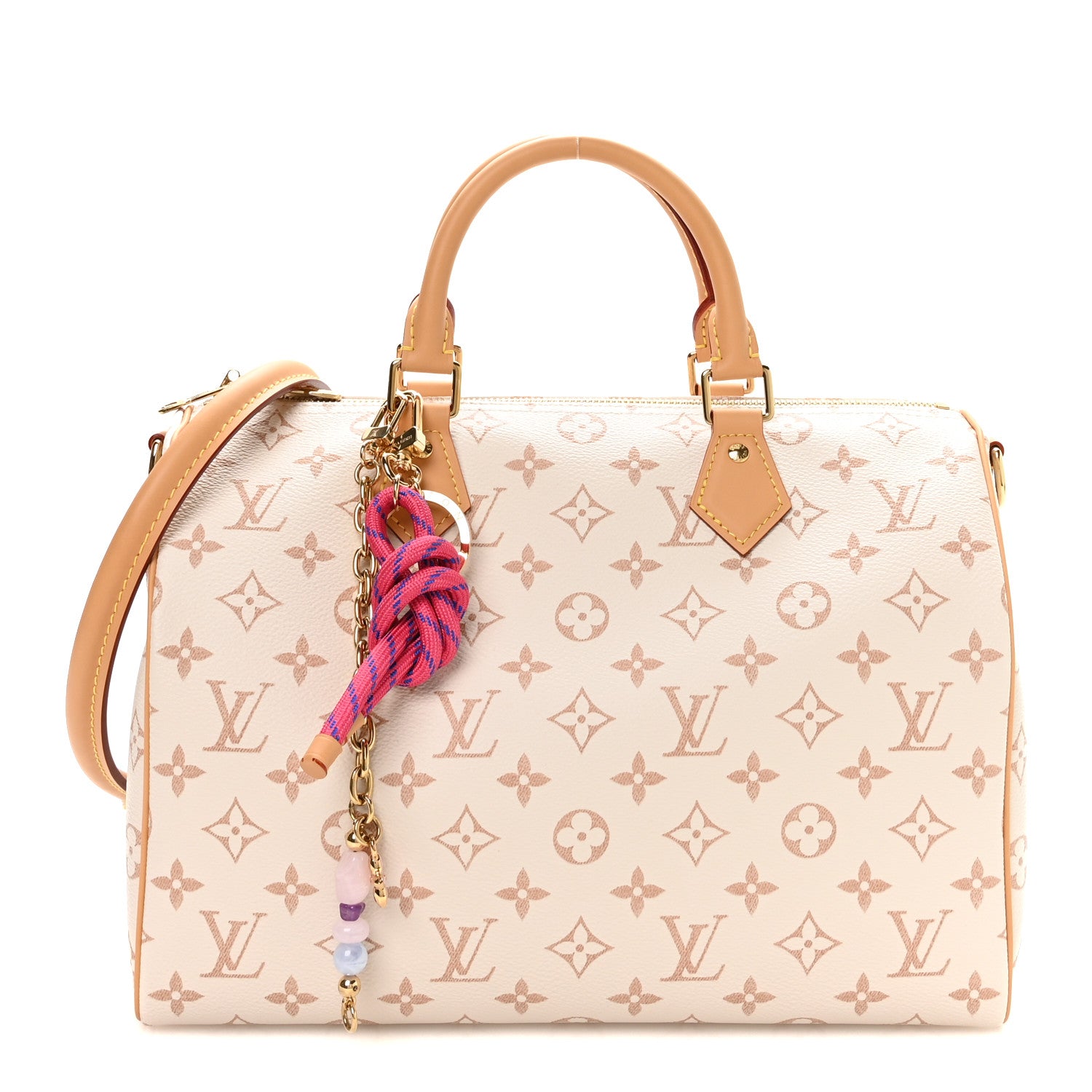 Monogram Dune Lucky Speedy Soft 30 Pink