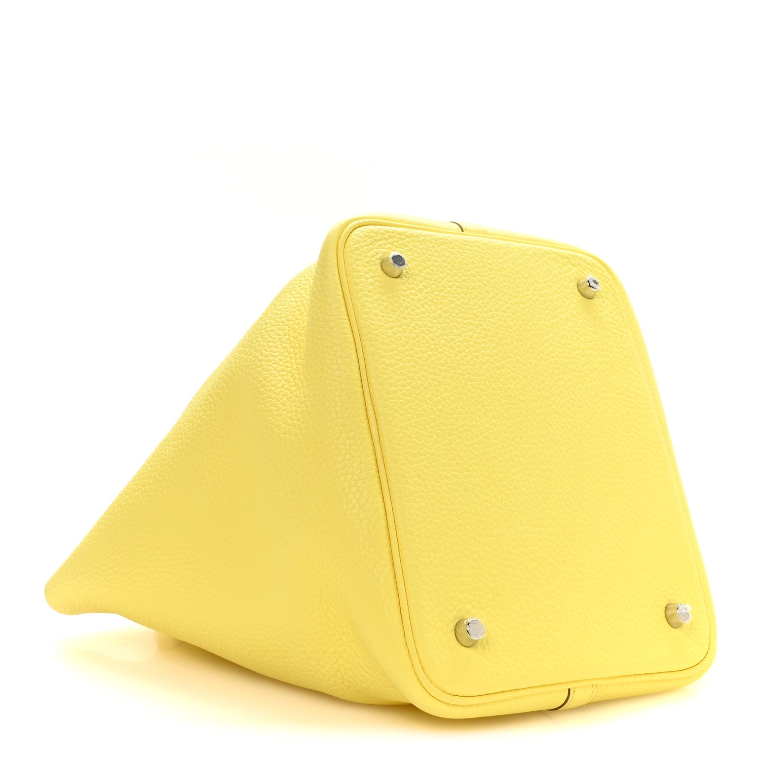 Taurillon Clemence Picotin Lock 22 MM Limoncello — view 4