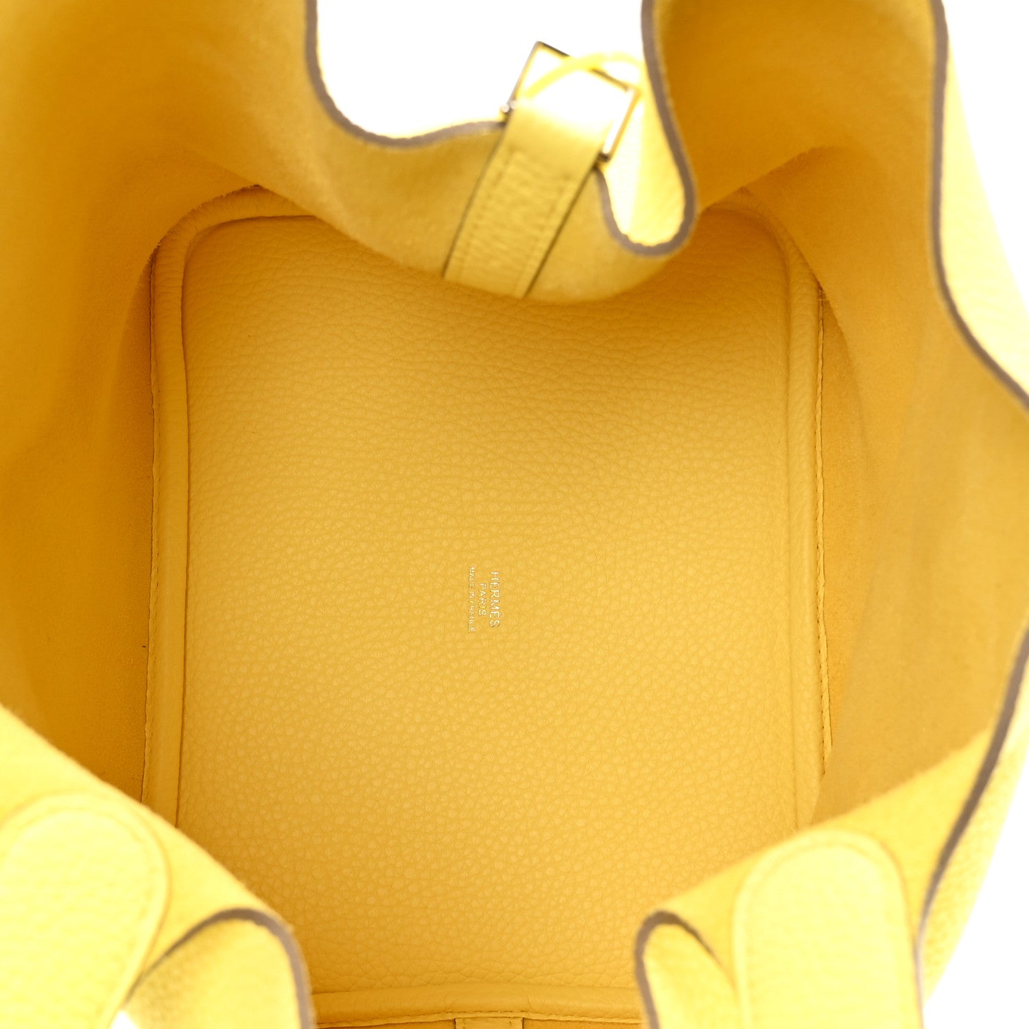 Taurillon Clemence Picotin Lock 22 MM Limoncello — view 5