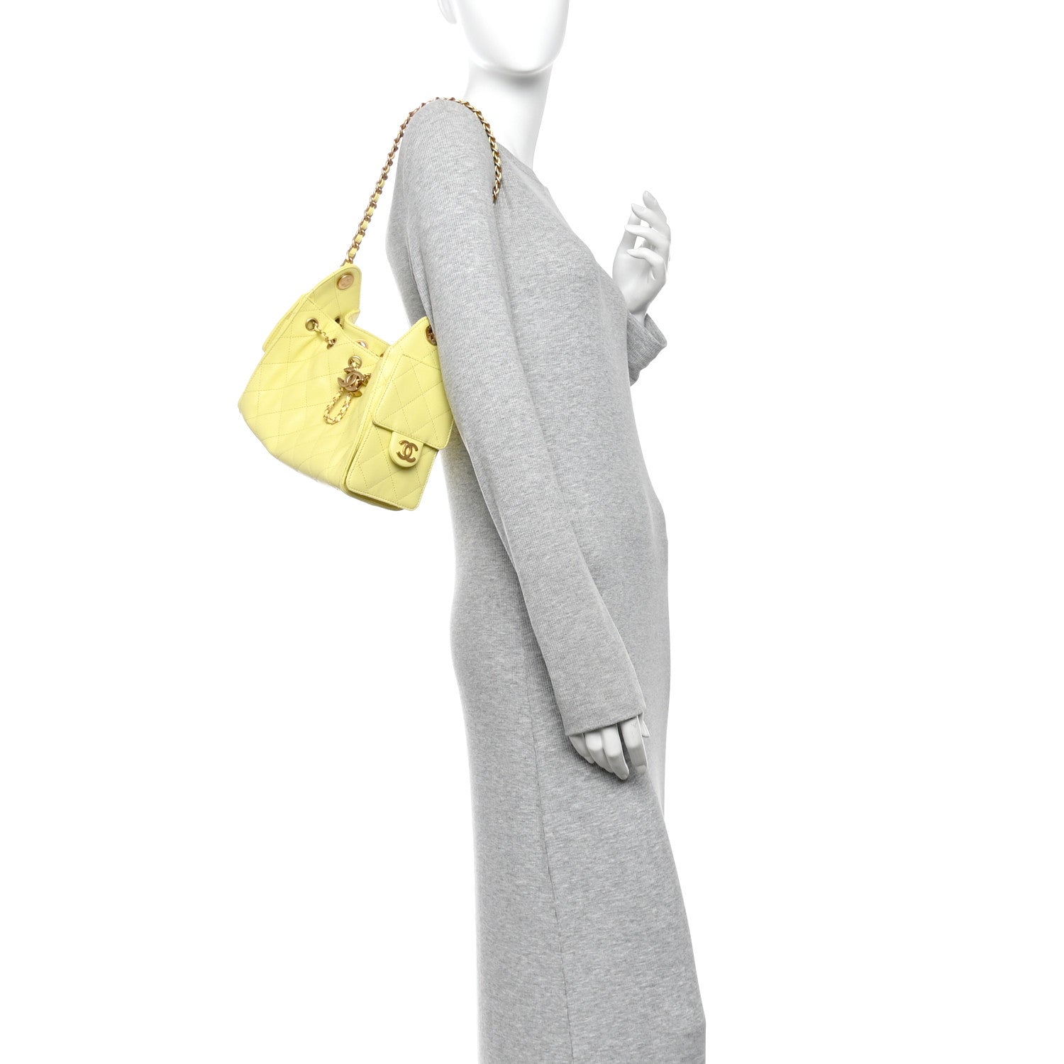 Caviar Quilted Mini Chanel 25 Handbag — view 2