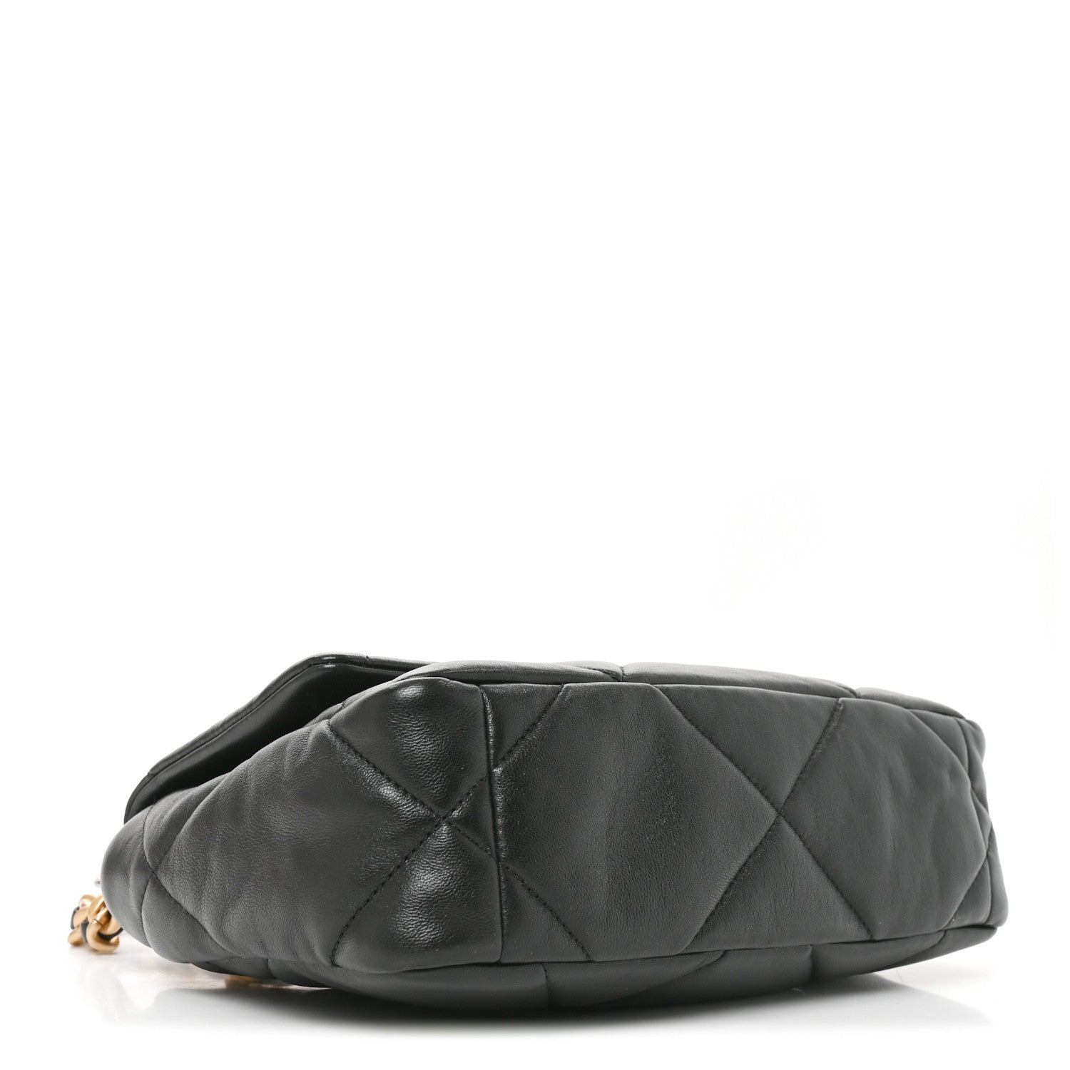Lambskin Quilted Medium Chanel 19 Flap Black — view 4
