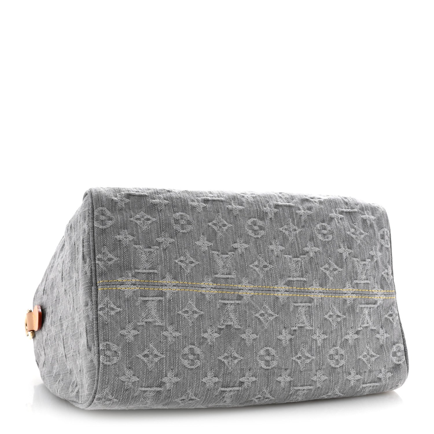 Monogram Denim Speedy Soft 30 Washed Gray — view 4