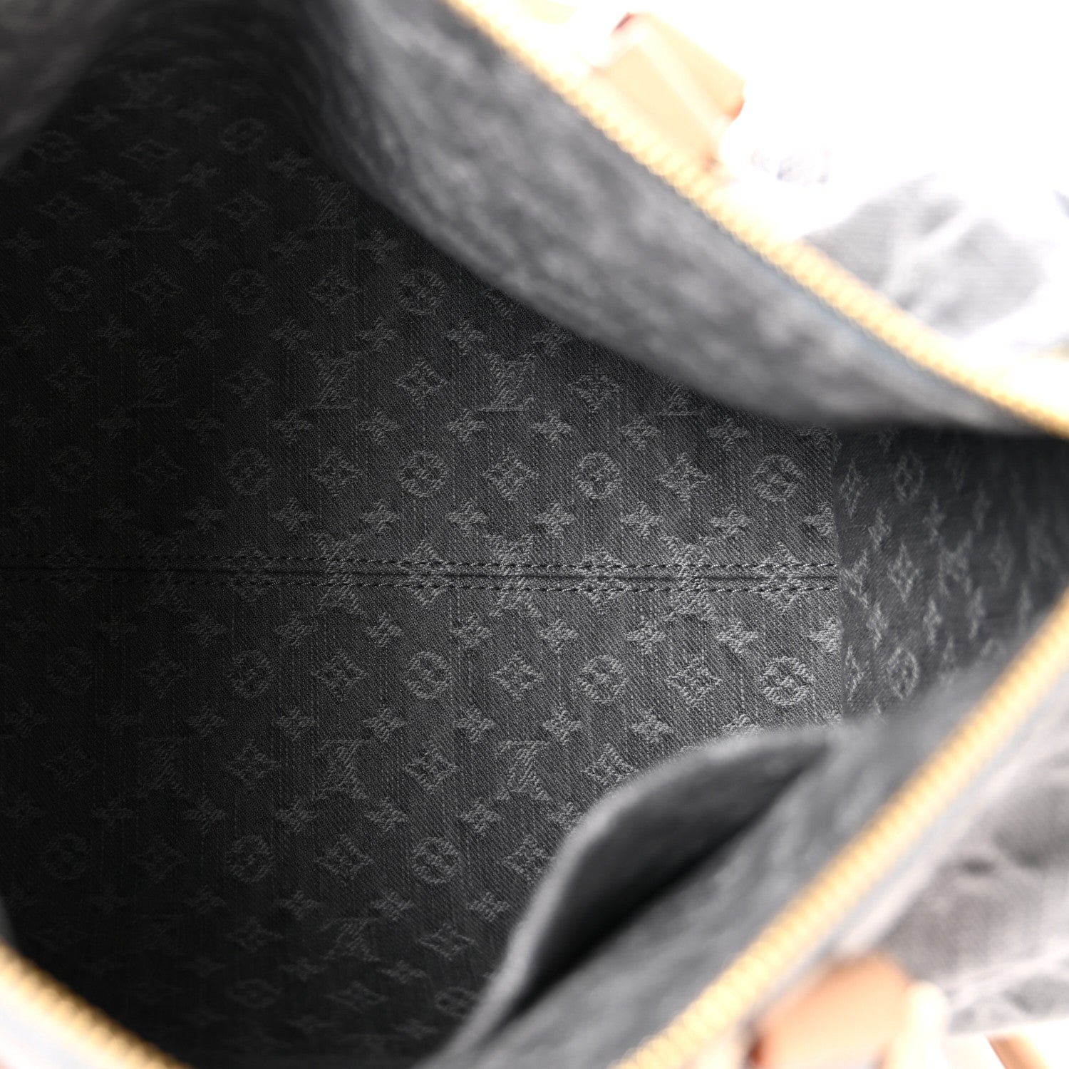 Monogram Denim Speedy Soft 30 Washed Gray — view 5
