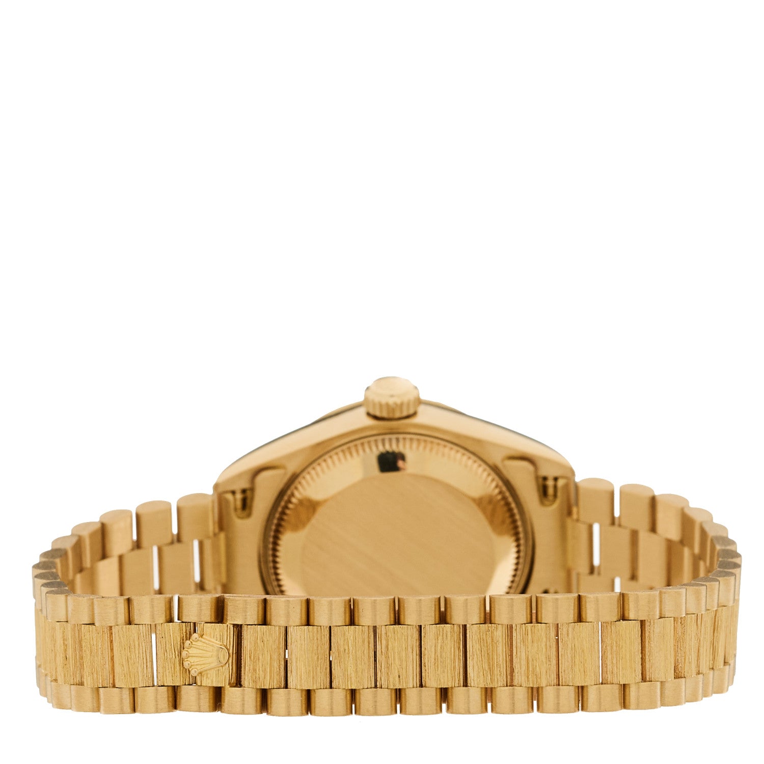 18K Yellow Gold 26mm Datejust President Watch Champagne 69278 — view 3