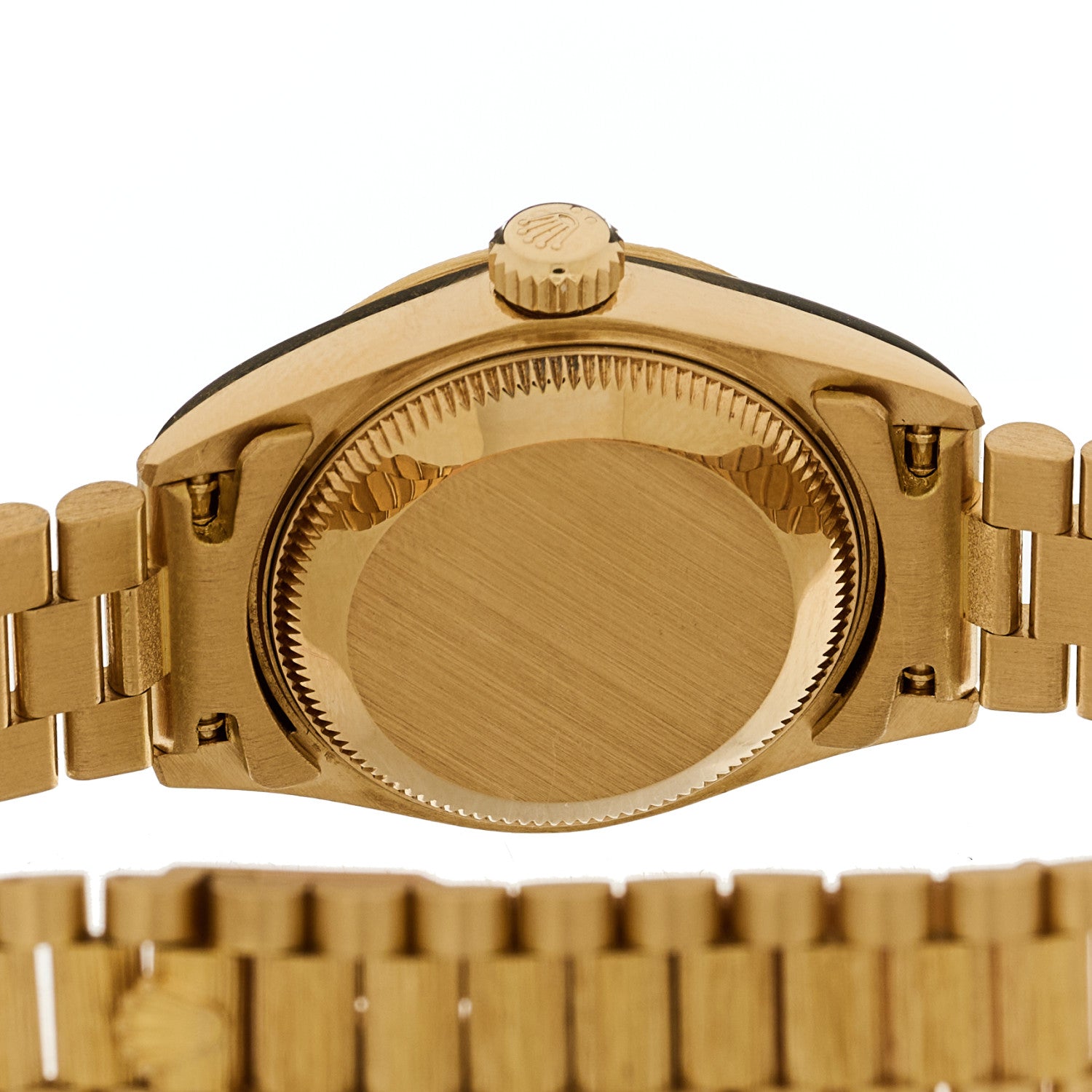 18K Yellow Gold 26mm Datejust President Watch Champagne 69278 — view 4