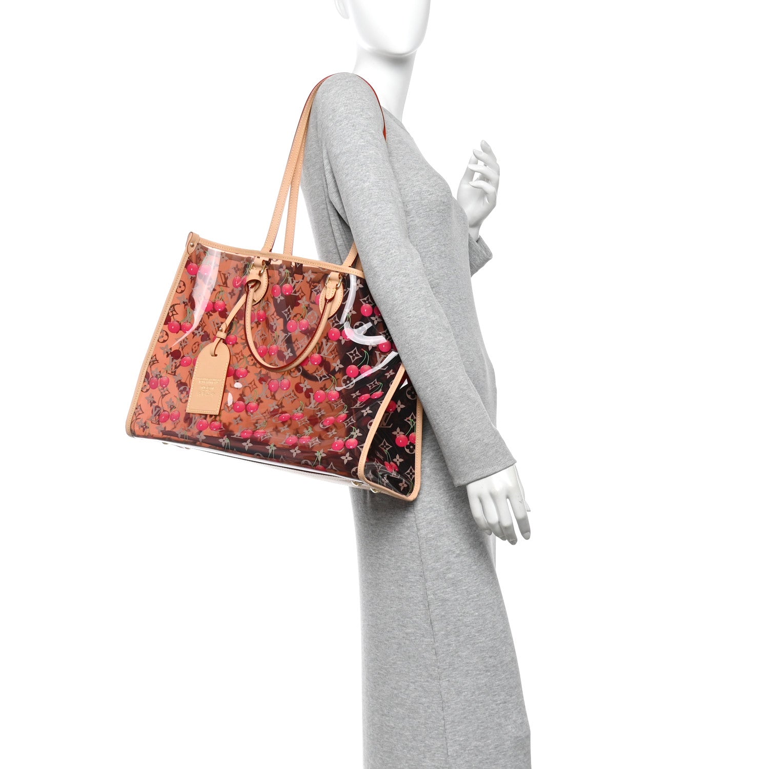 LV X TM Crystal Monogram Cerises Onthego GM — view 2