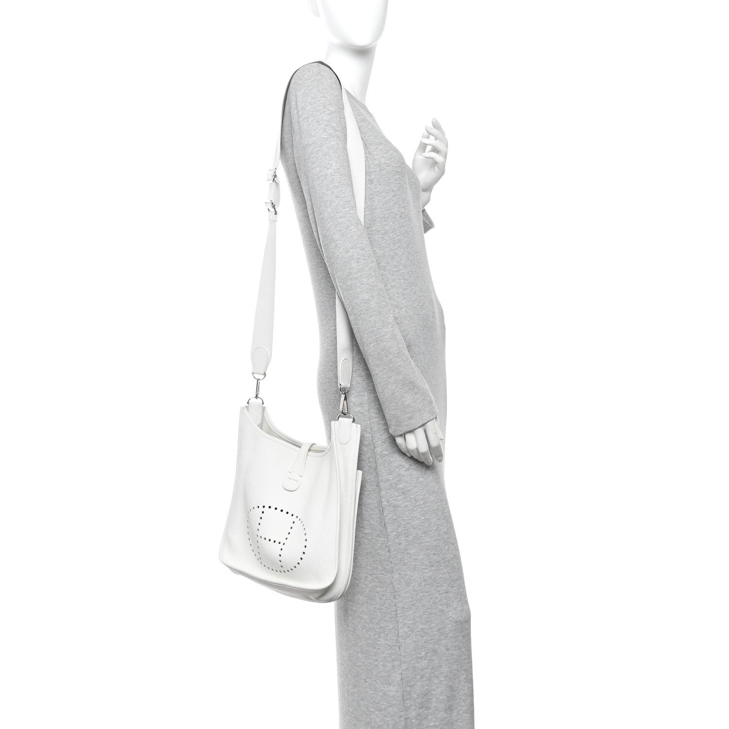Taurillon Clemence EVELYNE III PM White — view 2