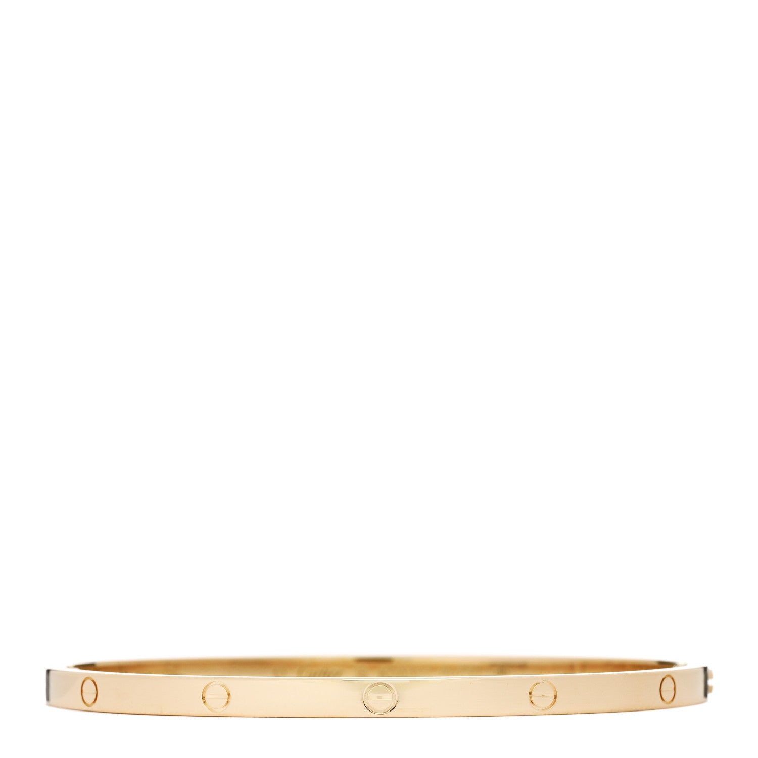 18K Yellow Gold Small LOVE Bracelet 18