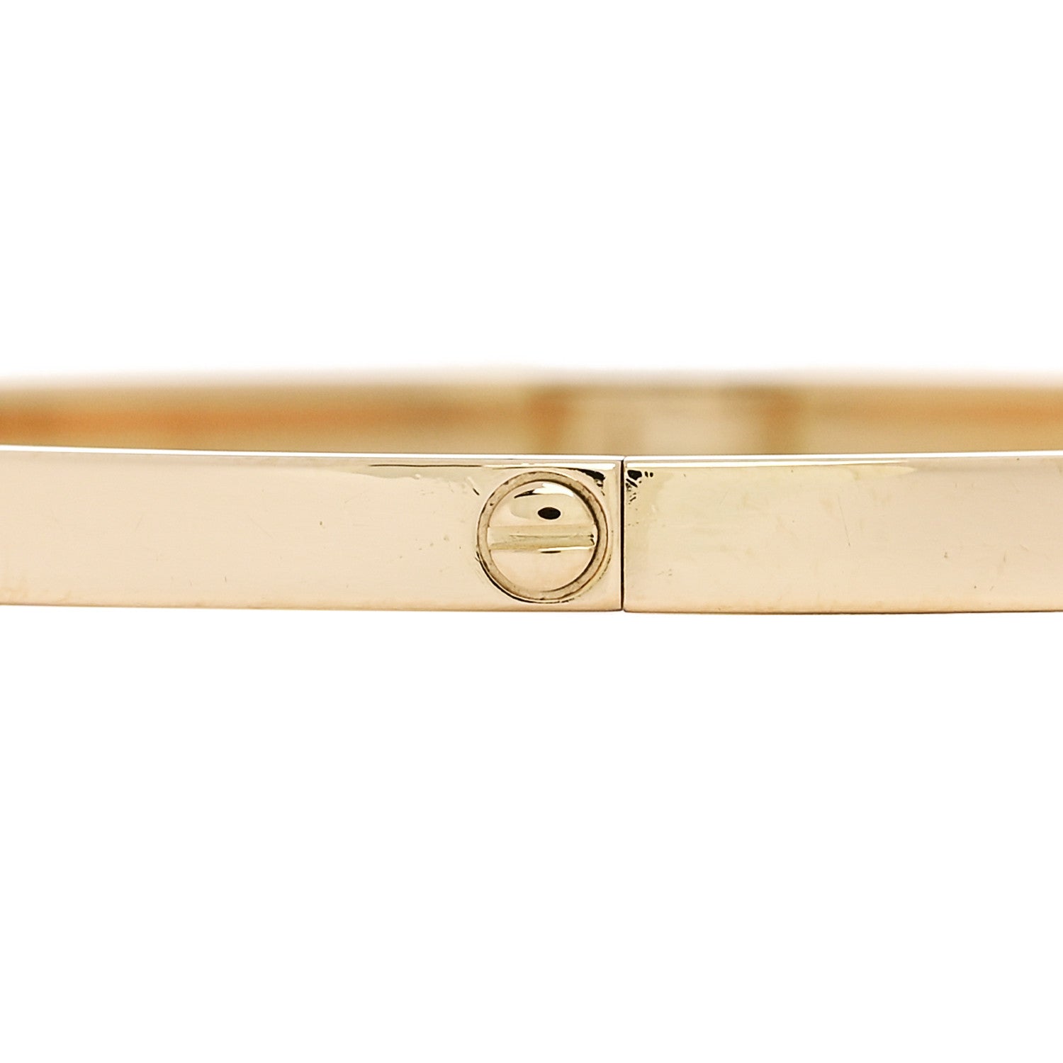 18K Yellow Gold Small LOVE Bracelet 18 — view 4