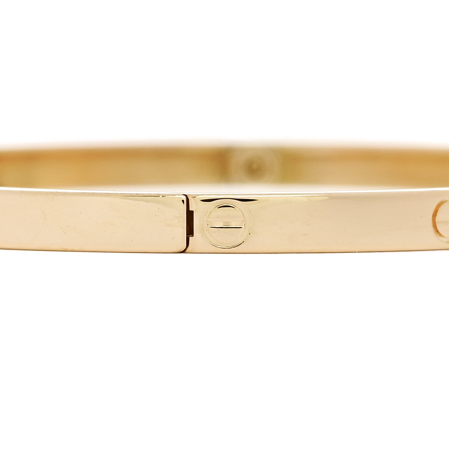 18K Yellow Gold Small LOVE Bracelet 18 — view 5