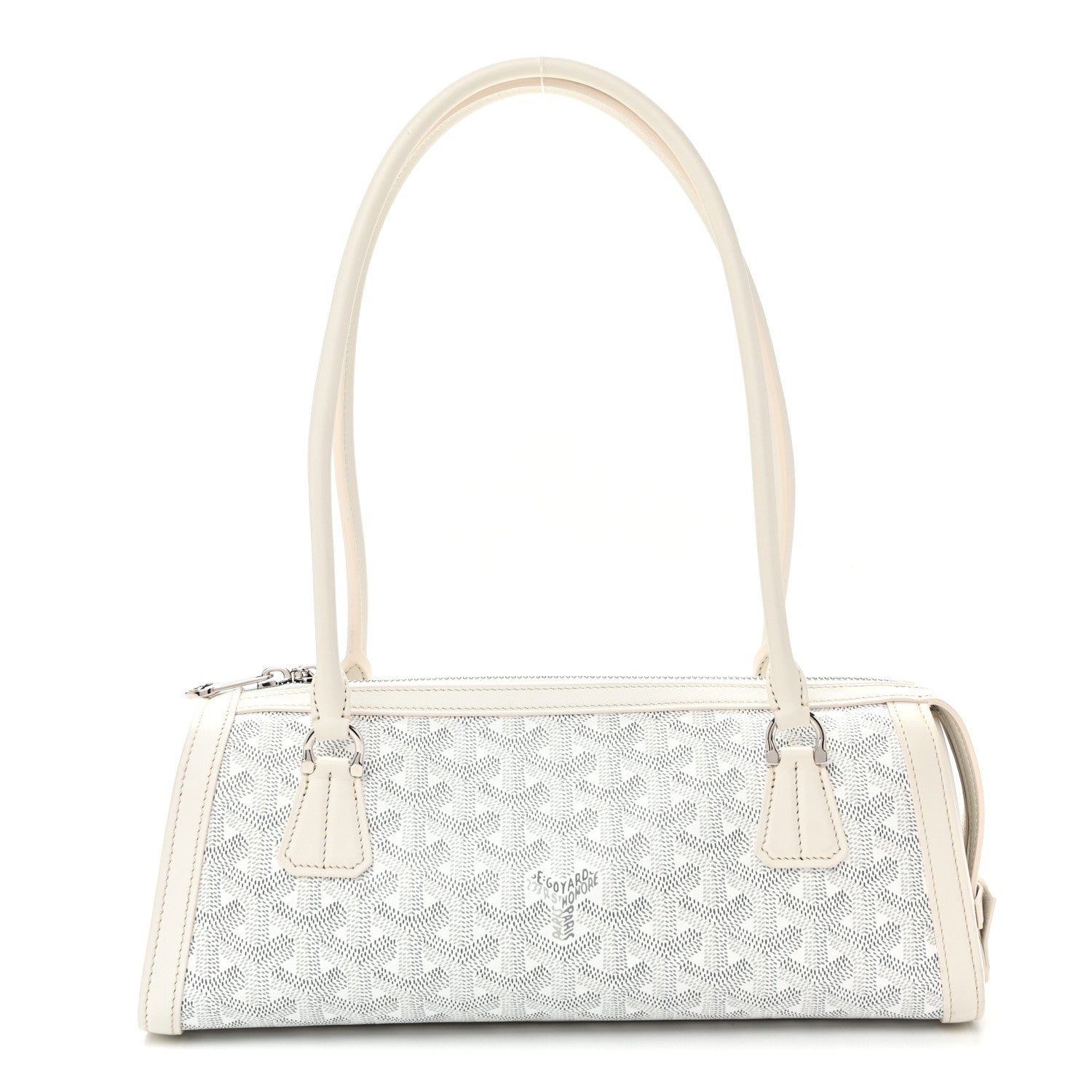 Goyardine Bonbonniere Bag White