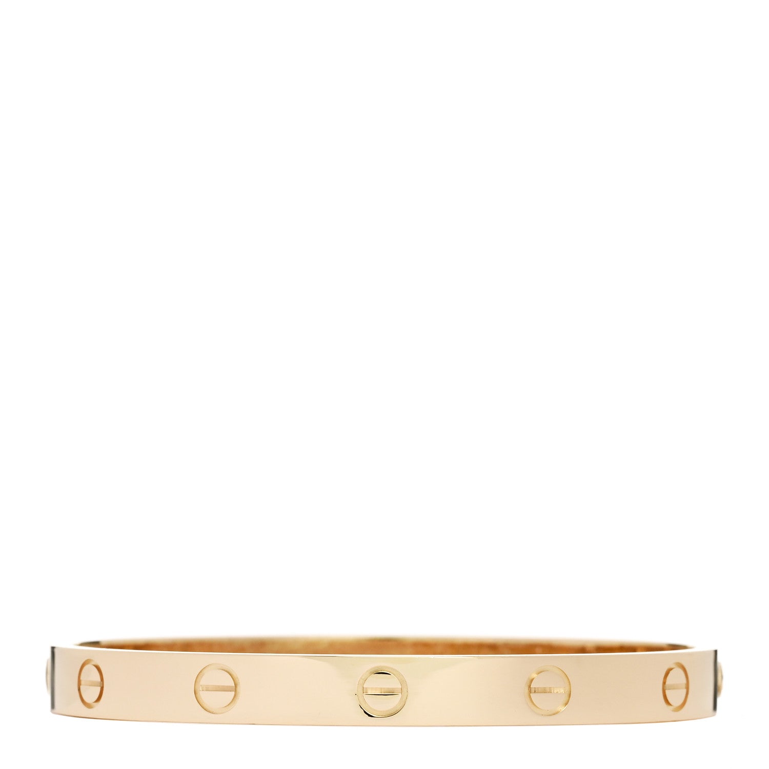 18K Yellow Gold LOVE Bracelet 17 — view 2
