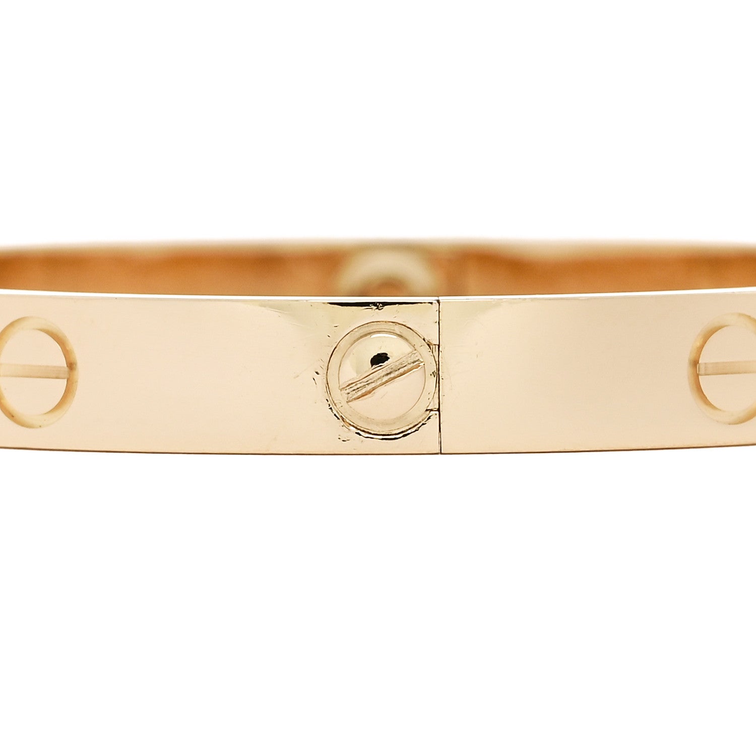 18K Yellow Gold LOVE Bracelet 17 — view 4