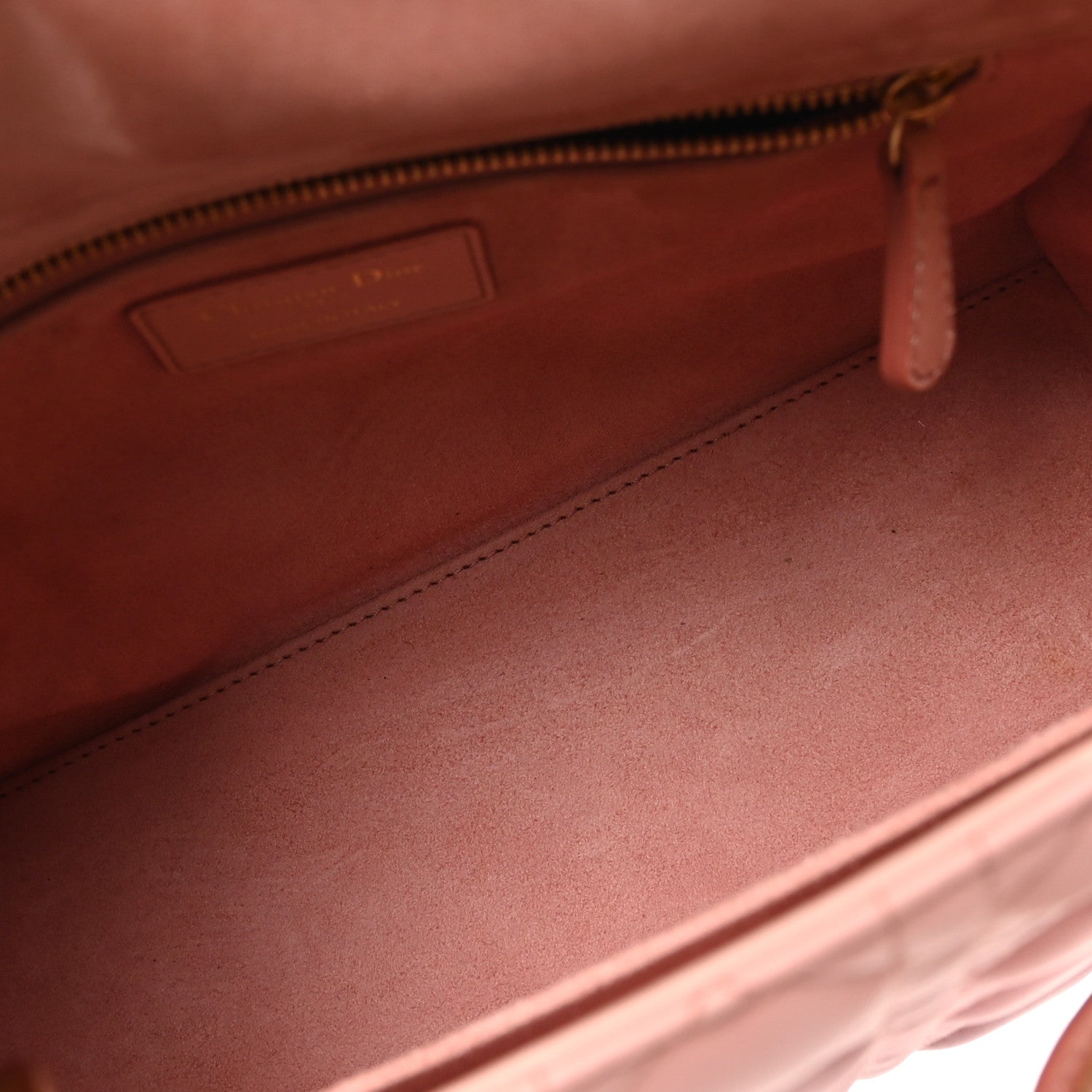Lambskin Cannage Gradient Medium Lady Dior Pink — view 5