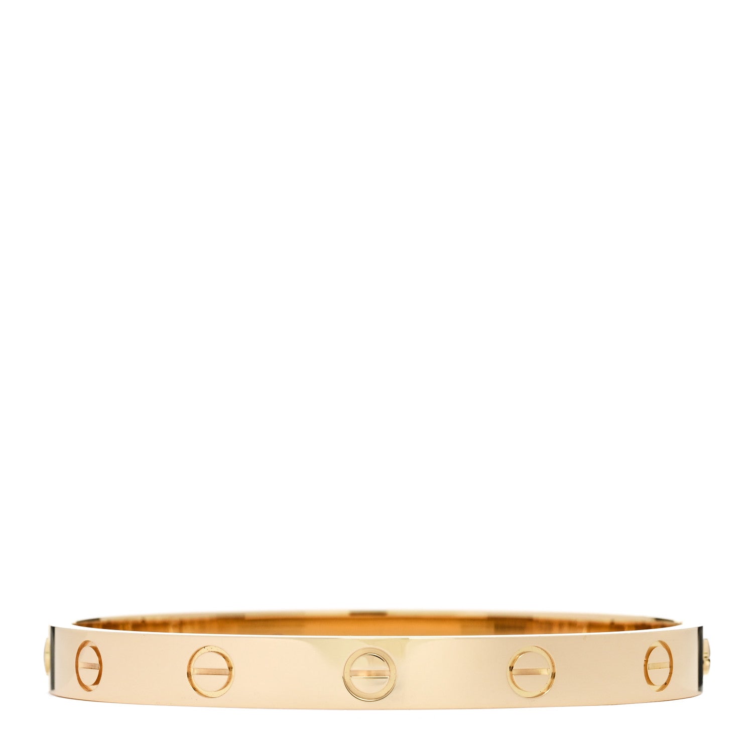 18K Yellow Gold LOVE Bracelet 16