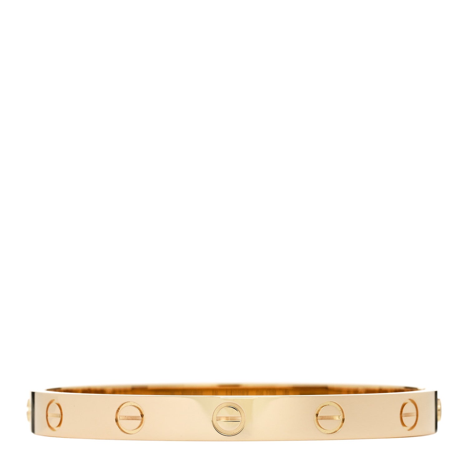 18K Yellow Gold LOVE Bracelet 16 — view 2