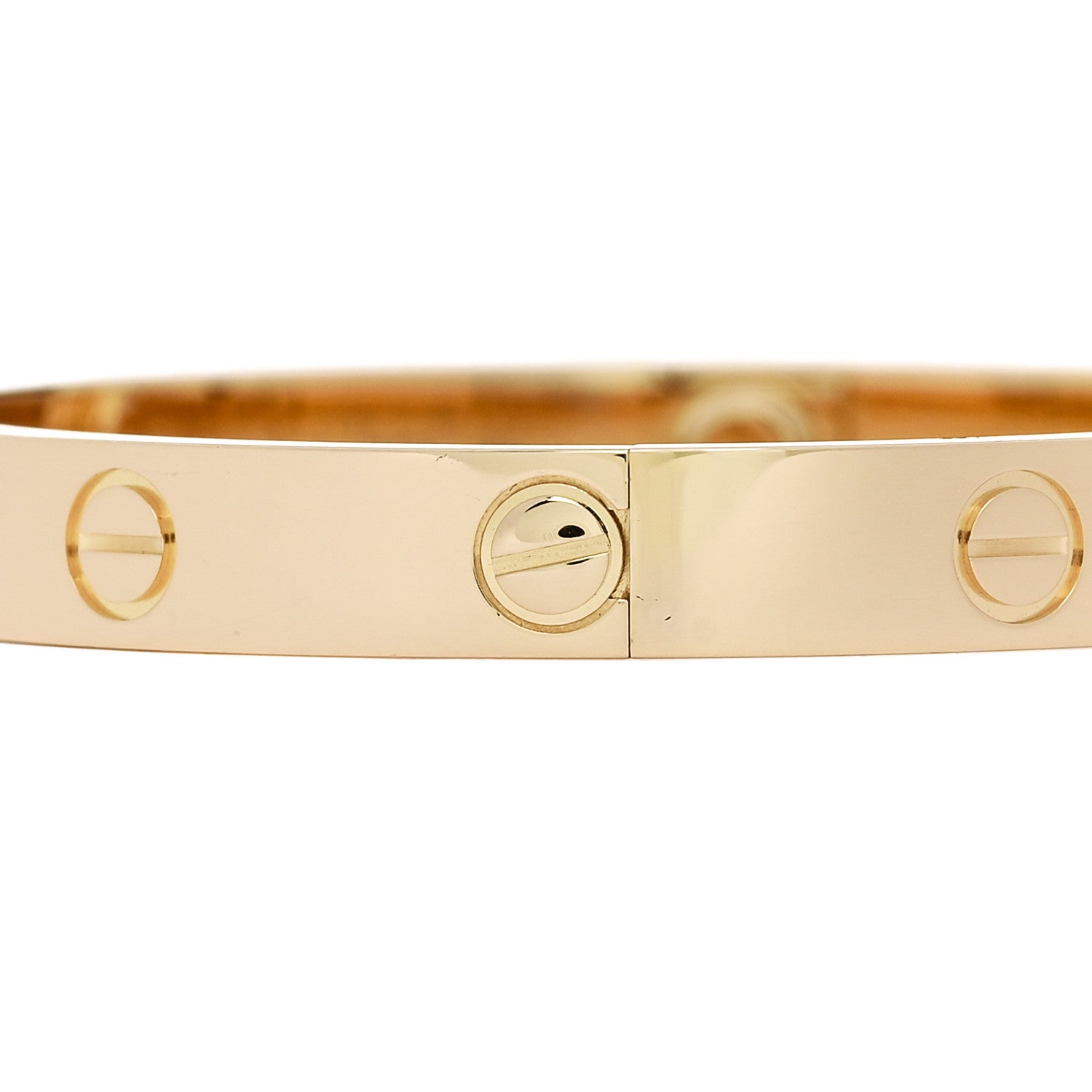 18K Yellow Gold LOVE Bracelet 16 — view 4