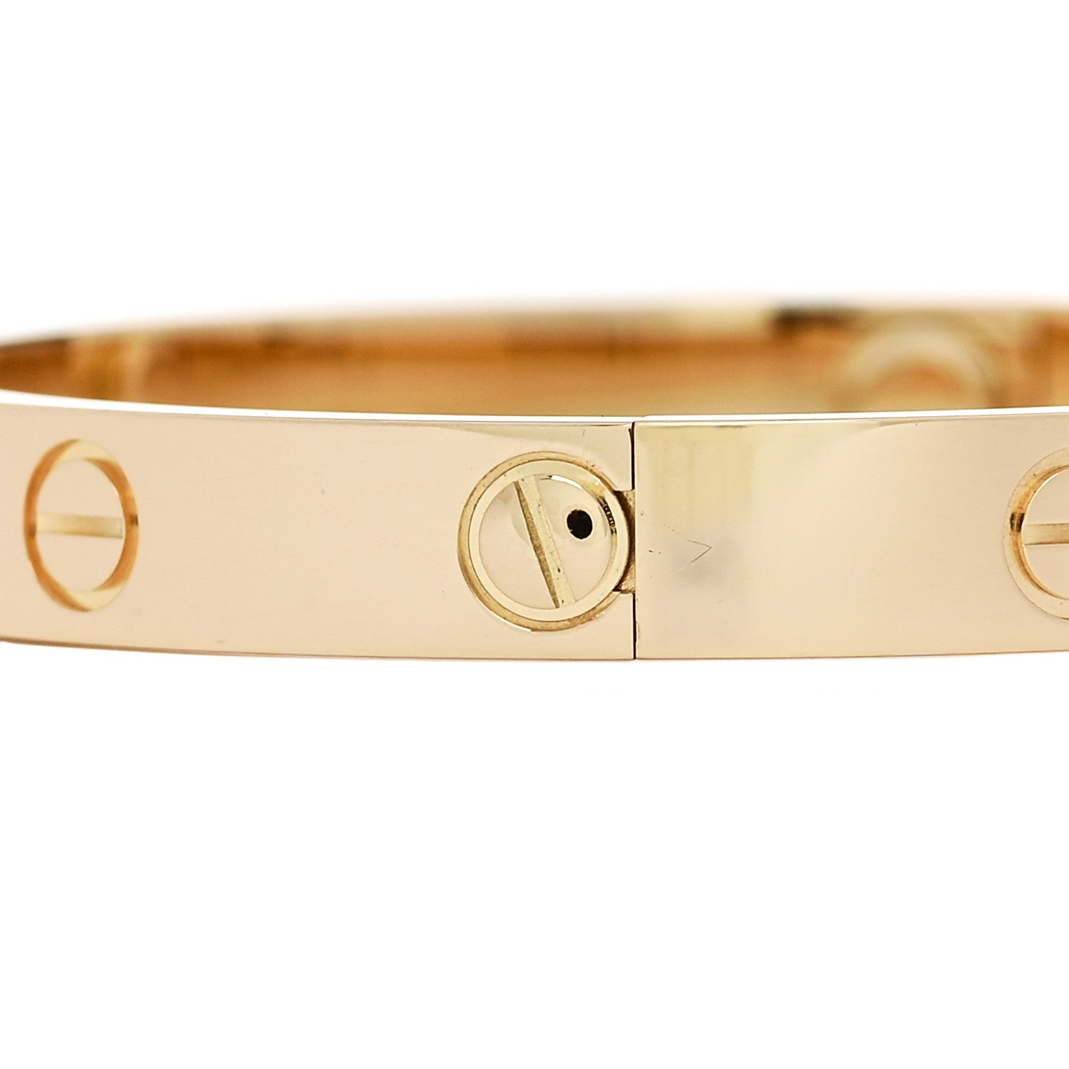 18K Yellow Gold LOVE Bracelet 16 — view 5
