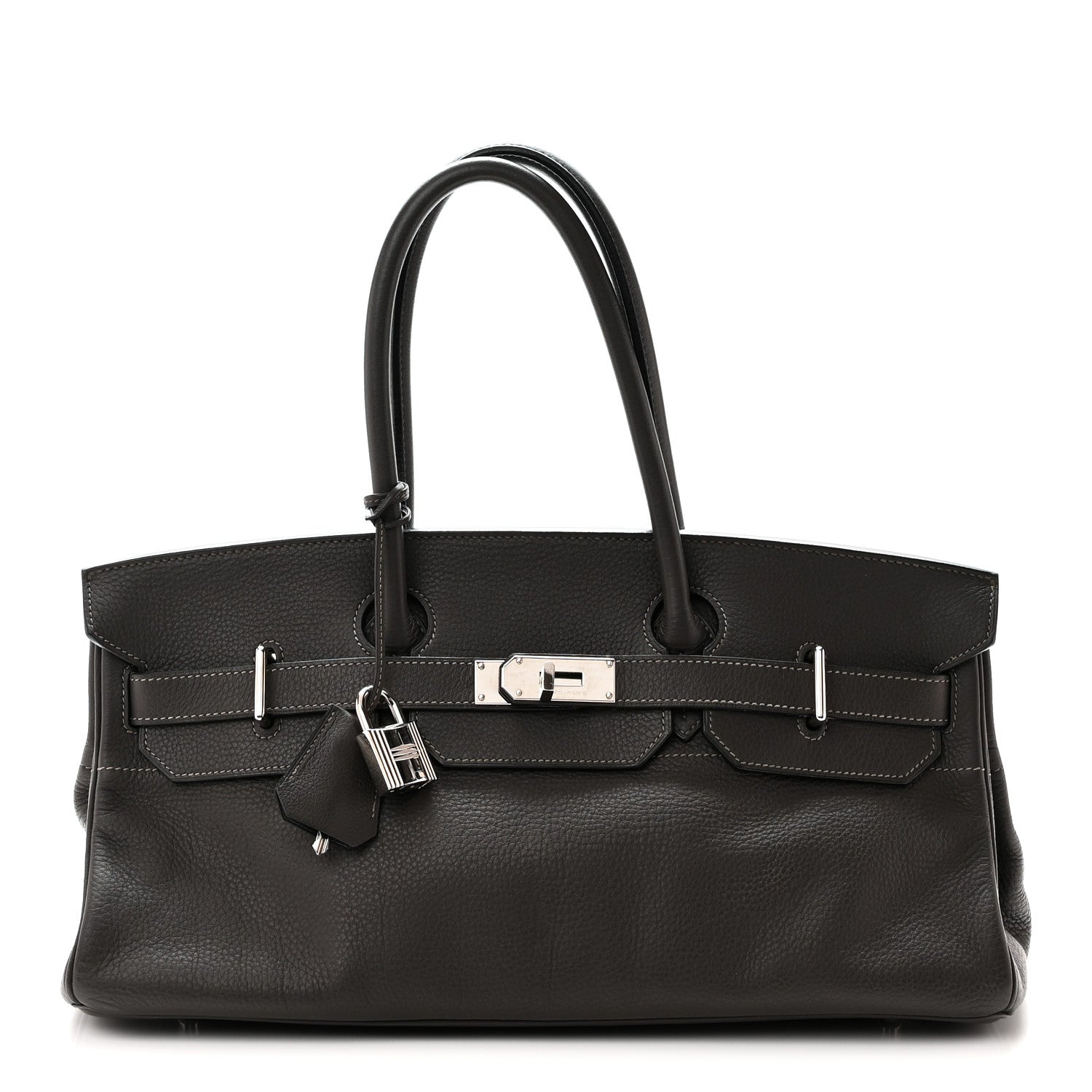 Taurillon Clemence JPG Birkin 42 Graphite
