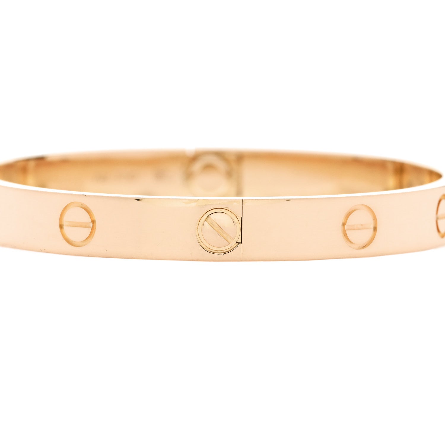 18K Yellow Gold LOVE Bracelet 17 — view 4