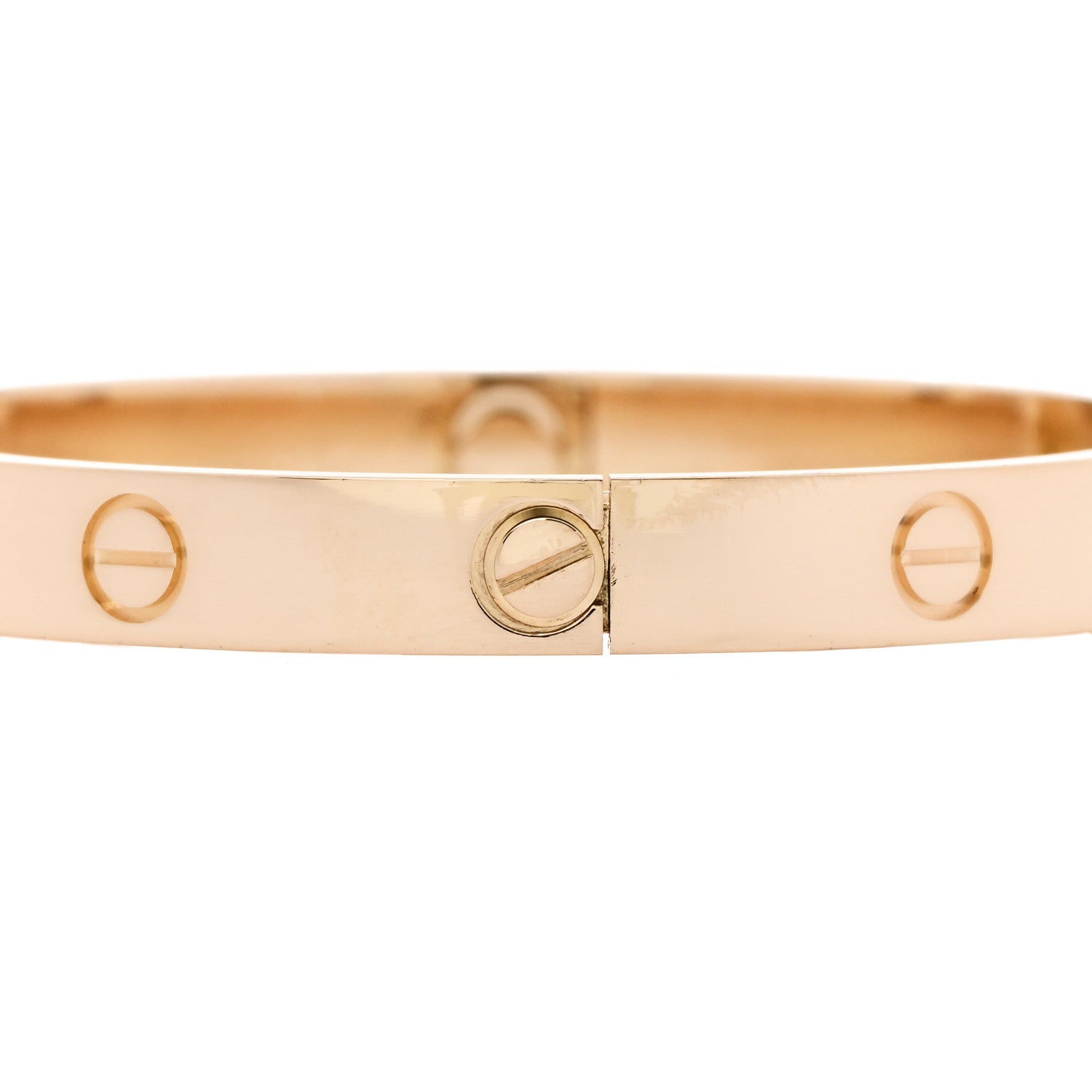 18K Yellow Gold LOVE Bracelet 17 — view 5