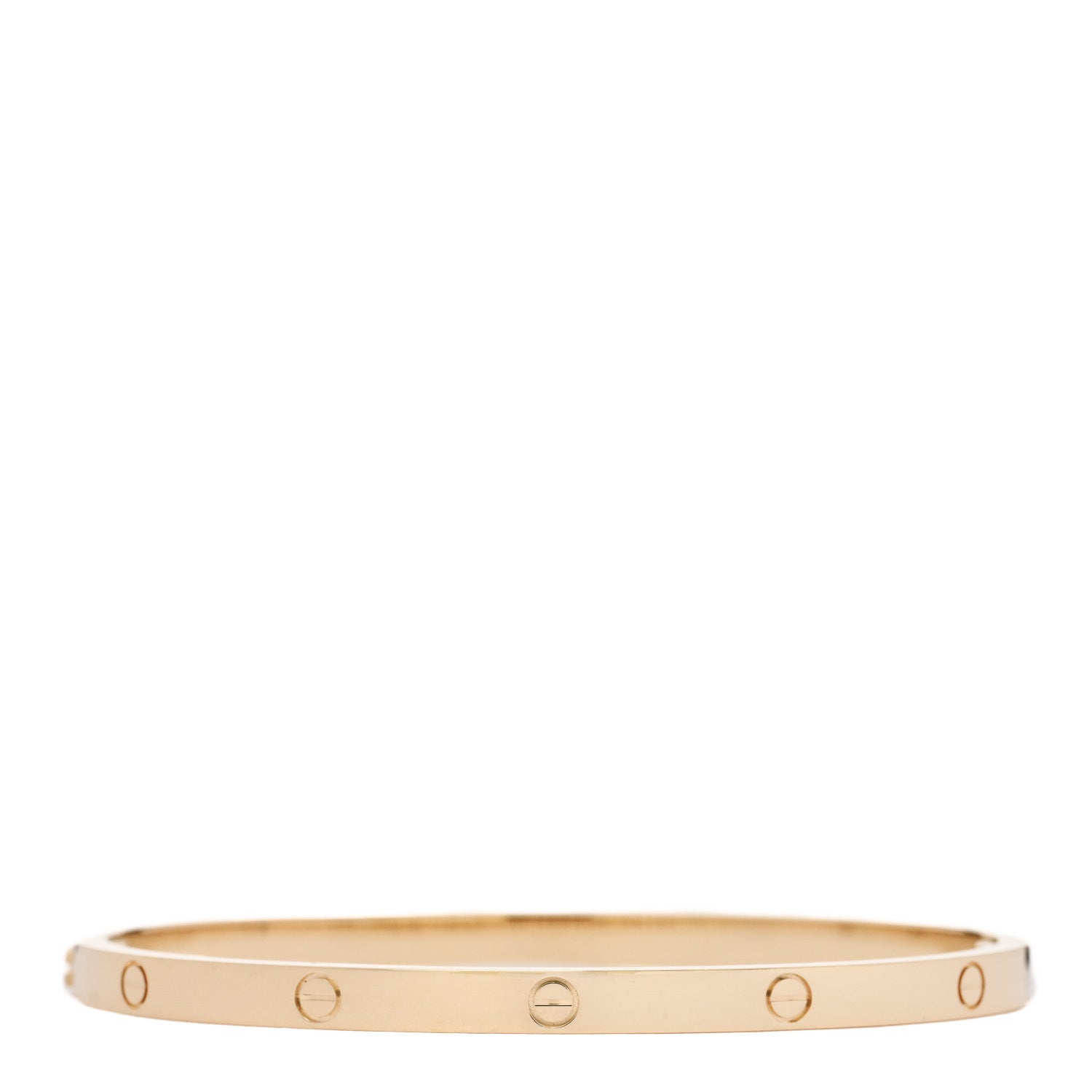 18K Yellow Gold Small LOVE Bracelet 16 — view 2