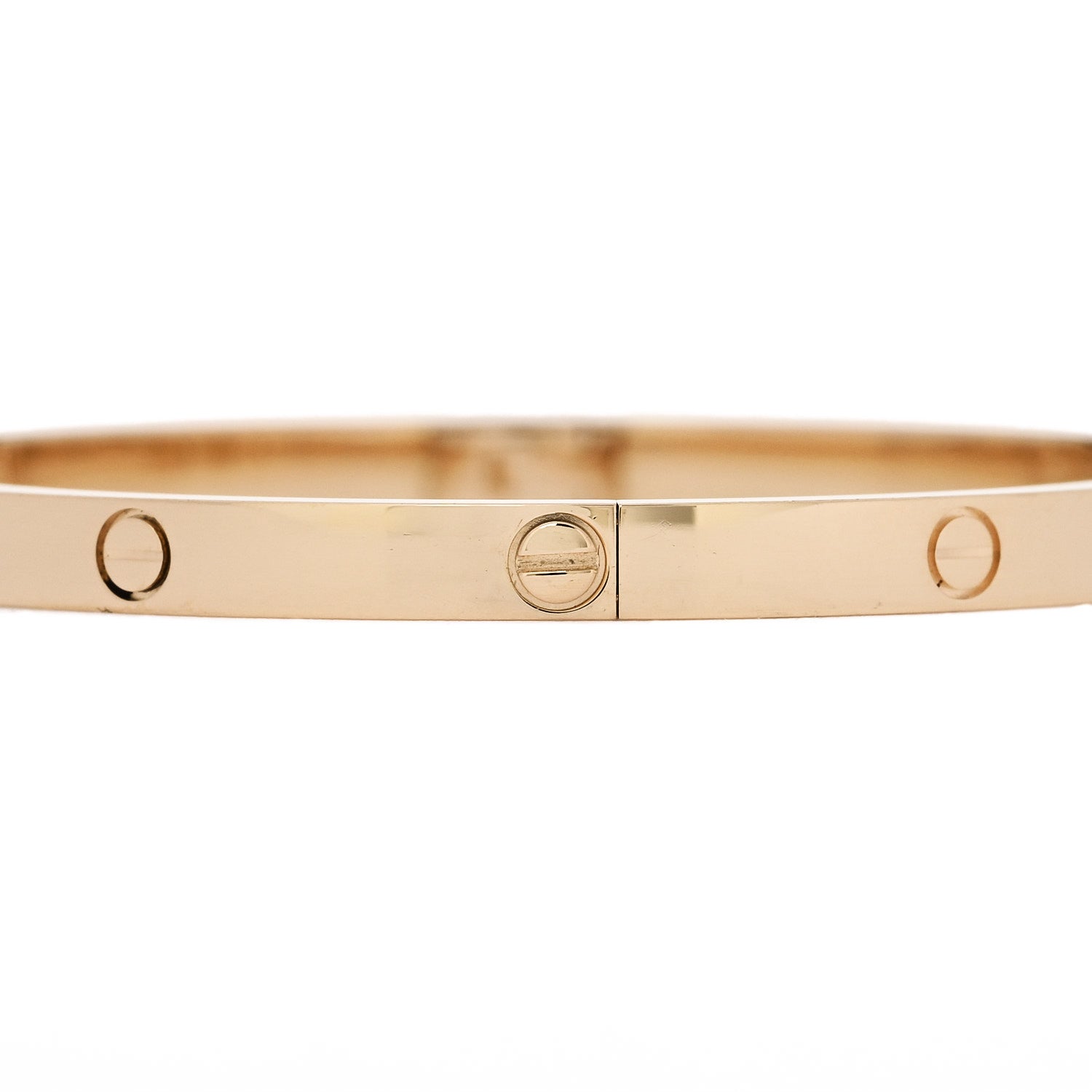 18K Yellow Gold Small LOVE Bracelet 16 — view 4