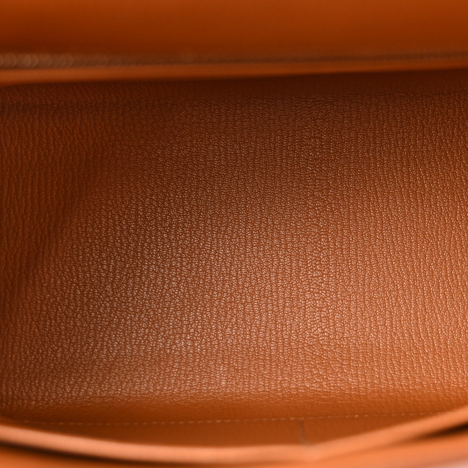 Epsom Chevre Mysore Sombrero Kellygraphie Lettre H Kelly Sellier 28 Capucine Gold Rouge H — view 5
