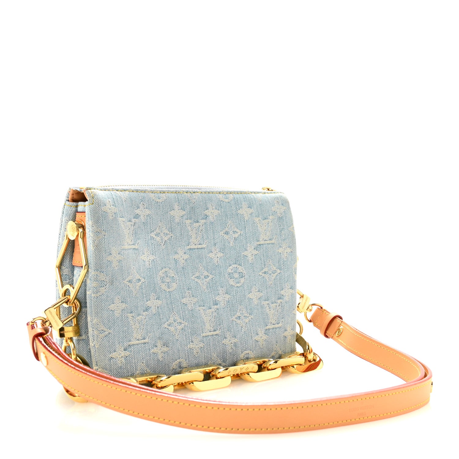 Monogram Denim Coussin BB Sky Blue — view 3