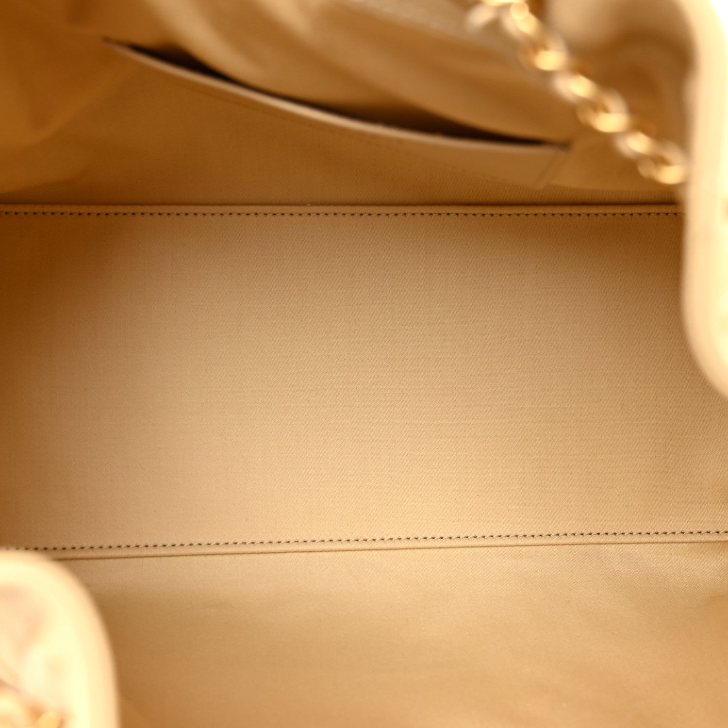 Caviar Quilted Small Chanel 25 Handbag Beige — view 5