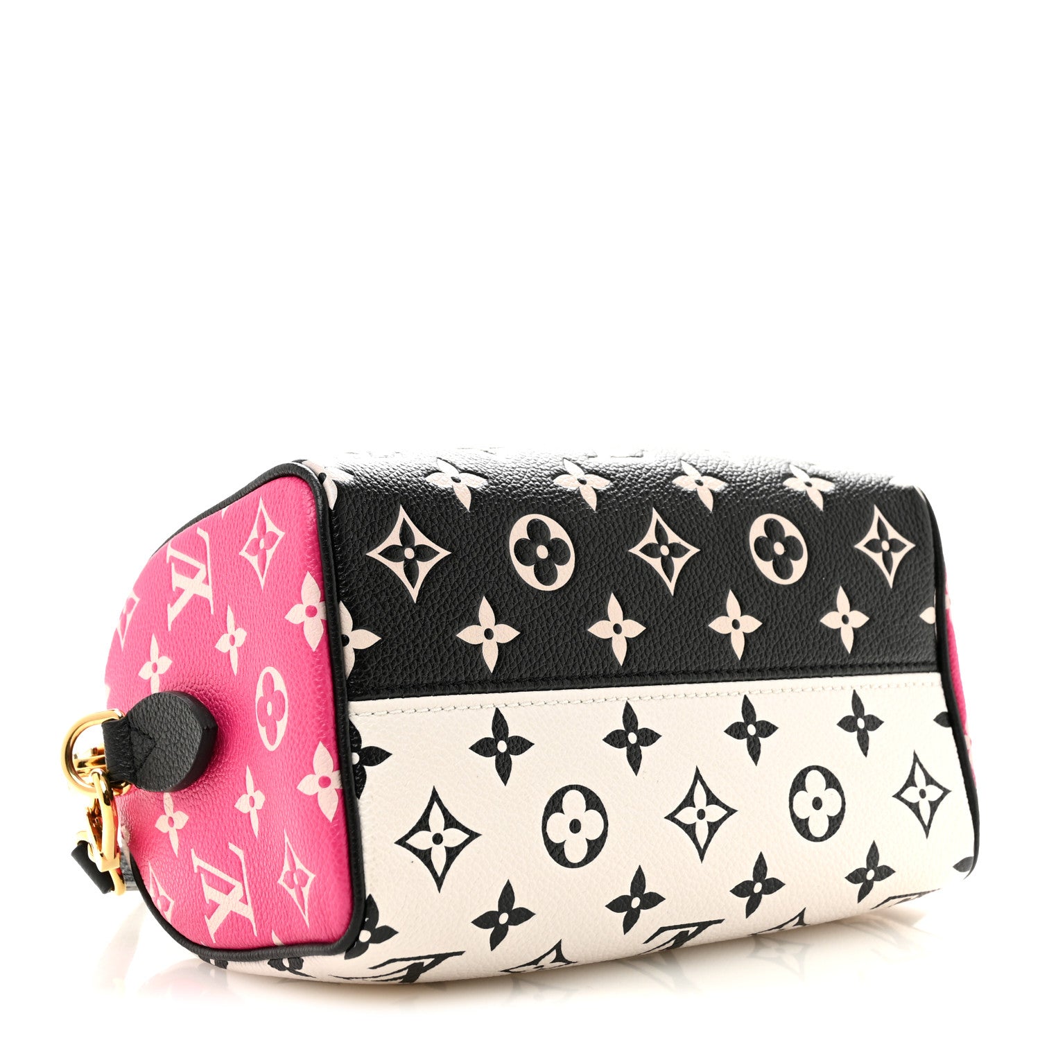 Empreinte Monogram Spring in the City Speedy Bandouliere 20 Black White Pink — view 4