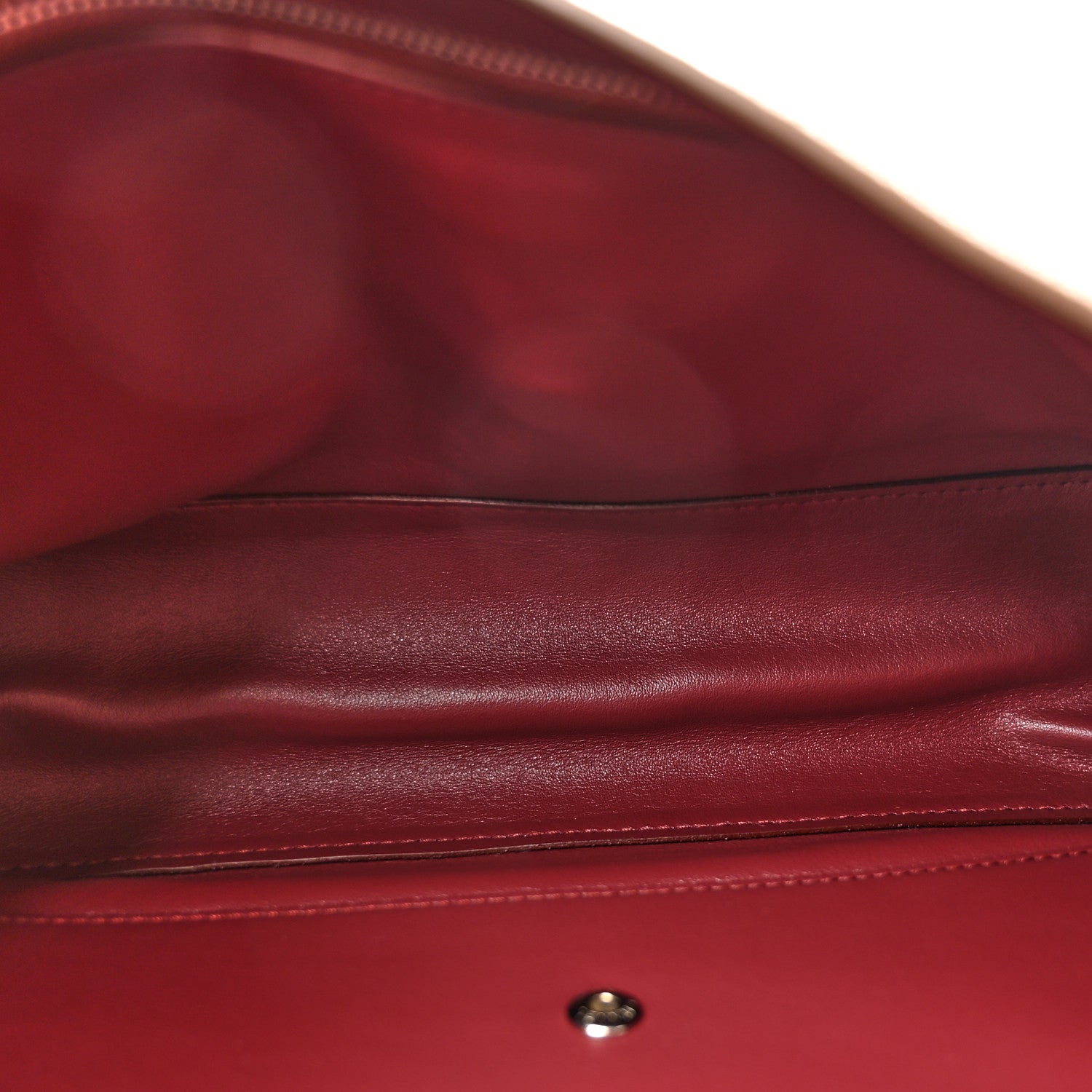 Grained Calfskin Small Souplissimo Maxi Flap Light Brown — view 5