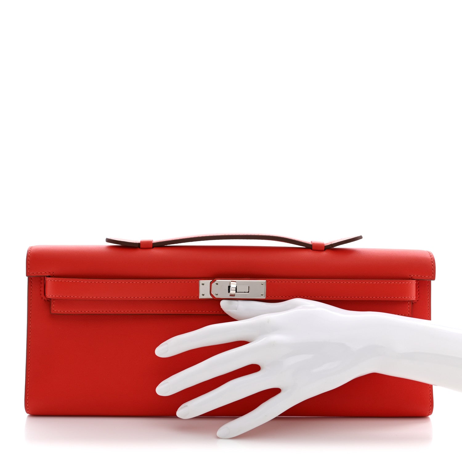Swift Kelly Cut Clutch Pochette Capucine — view 2