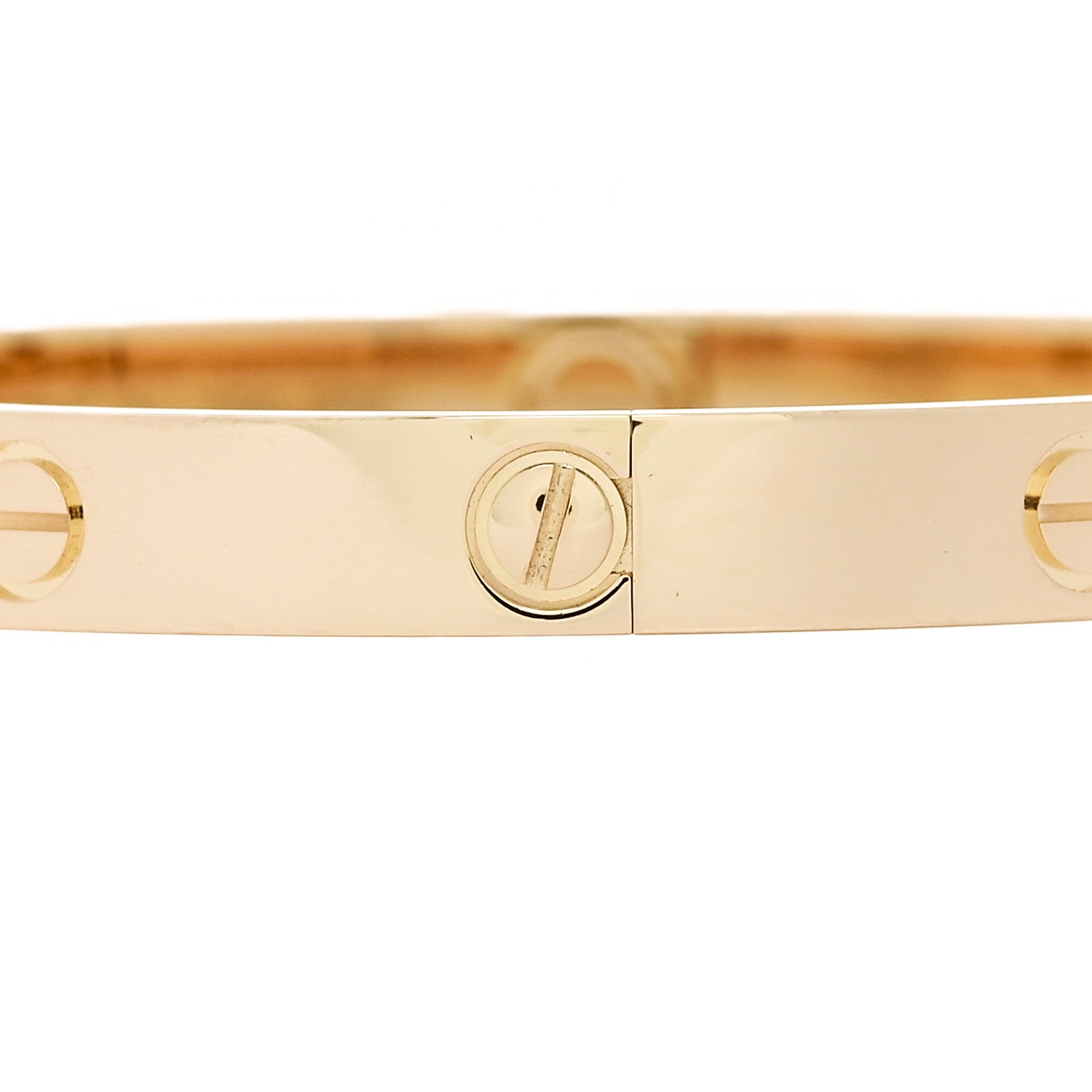18k Yellow Gold Love Bracelet 18 — view 4