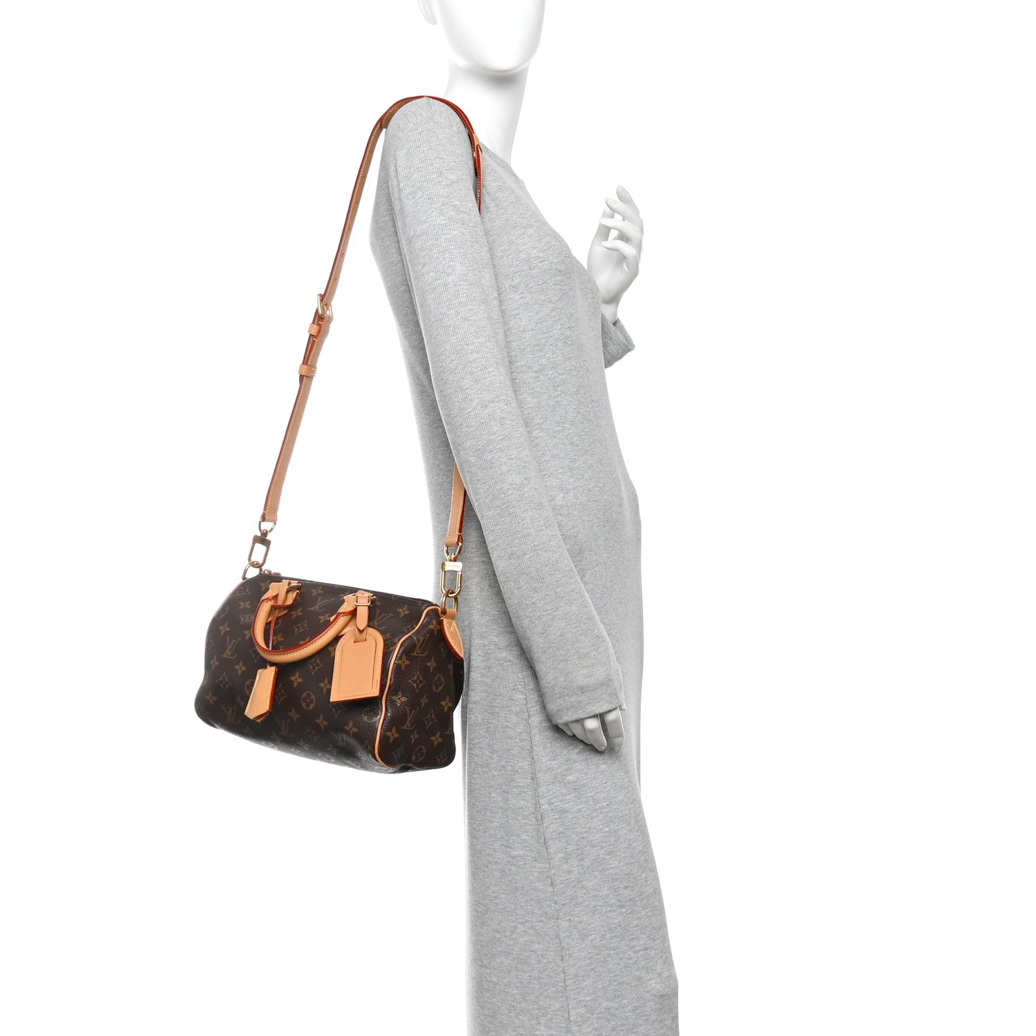 Calfskin Monogram Speedy P9 Bandouliere 25 — view 2