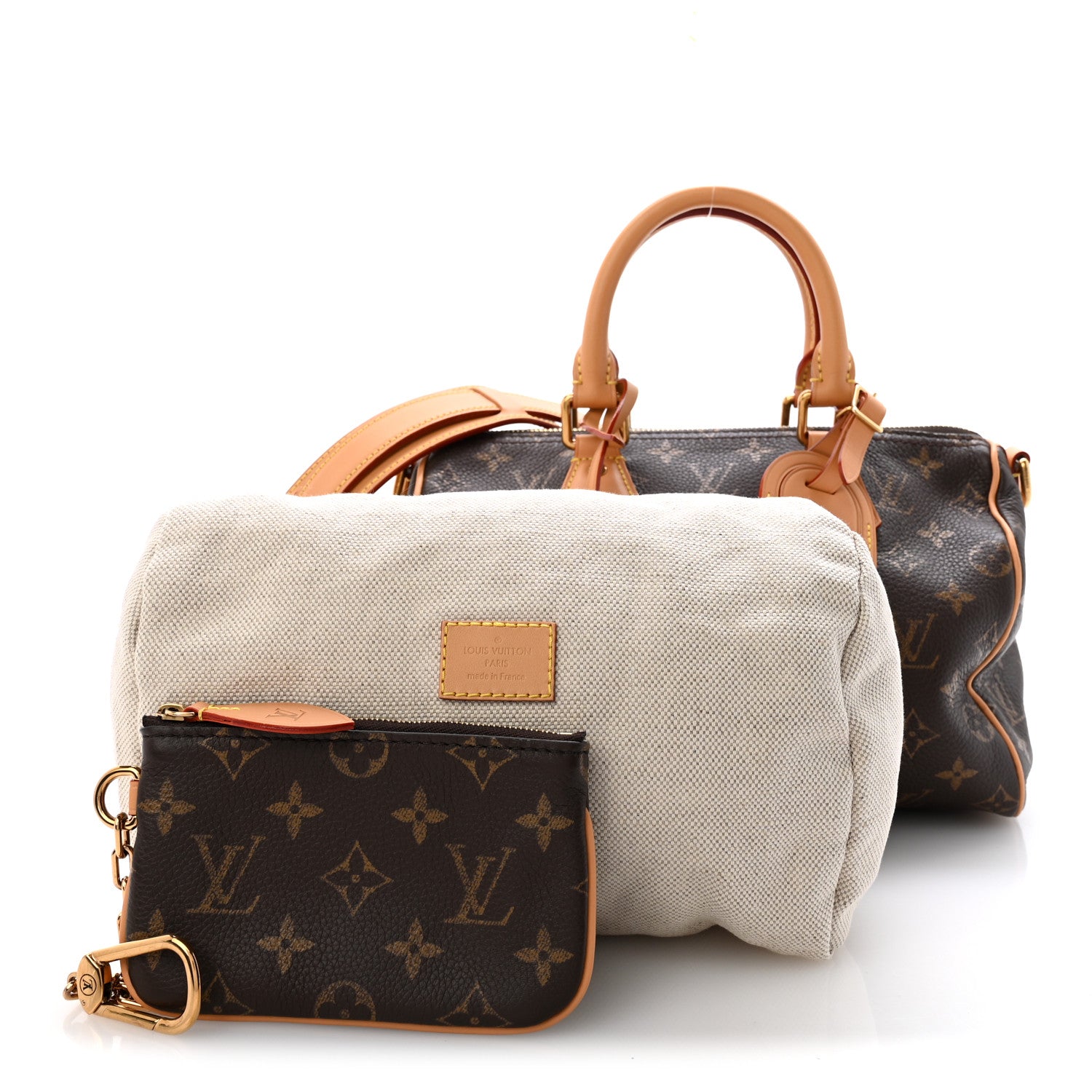 Calfskin Monogram Speedy P9 Bandouliere 25 — view 3