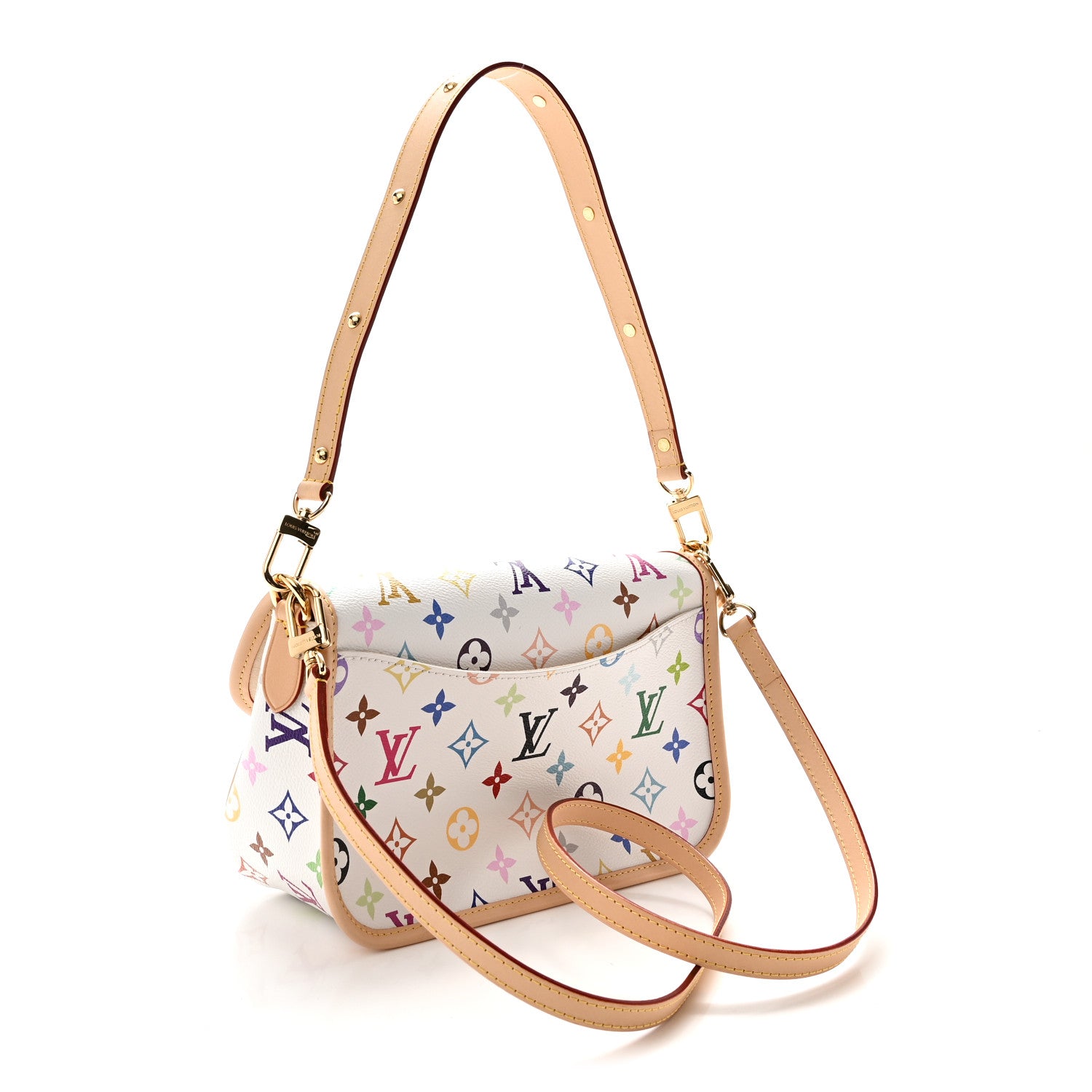 LV X TM Monogram Multicolor Diane White — view 3