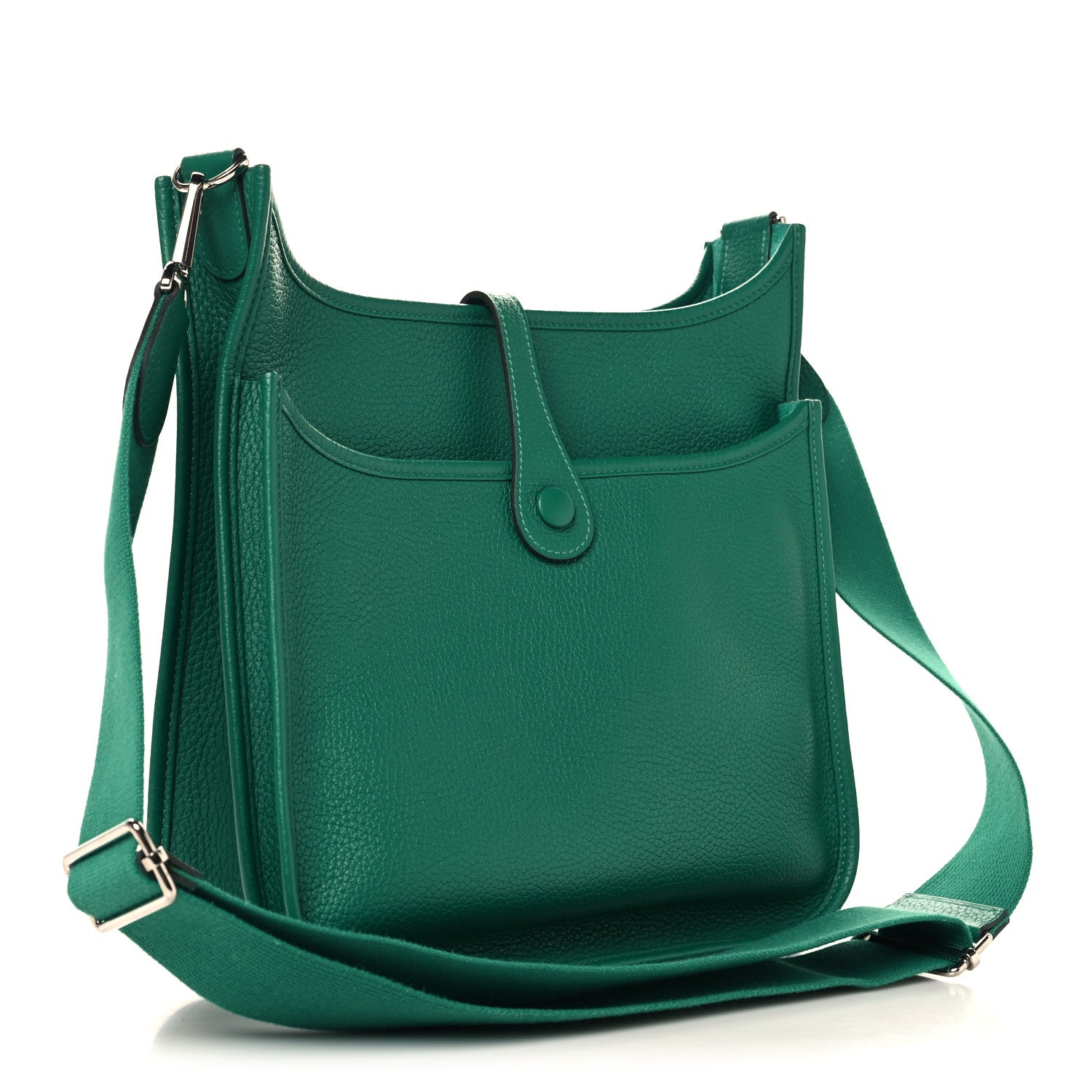 Taurillon Clemence Evelyne III PM Vert Vertigo — view 3