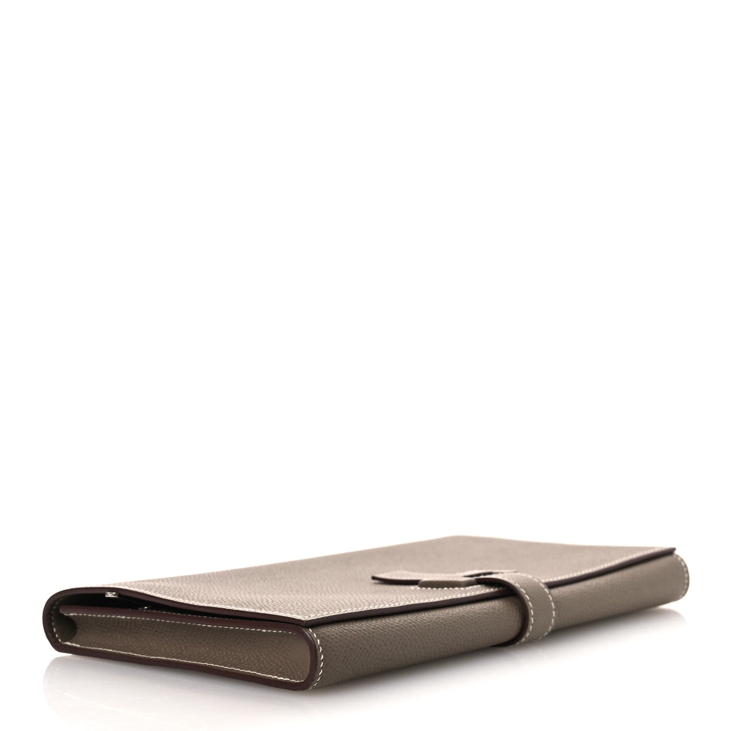 Epsom New H Passant Toutenmain Wallet Etoupe — view 4