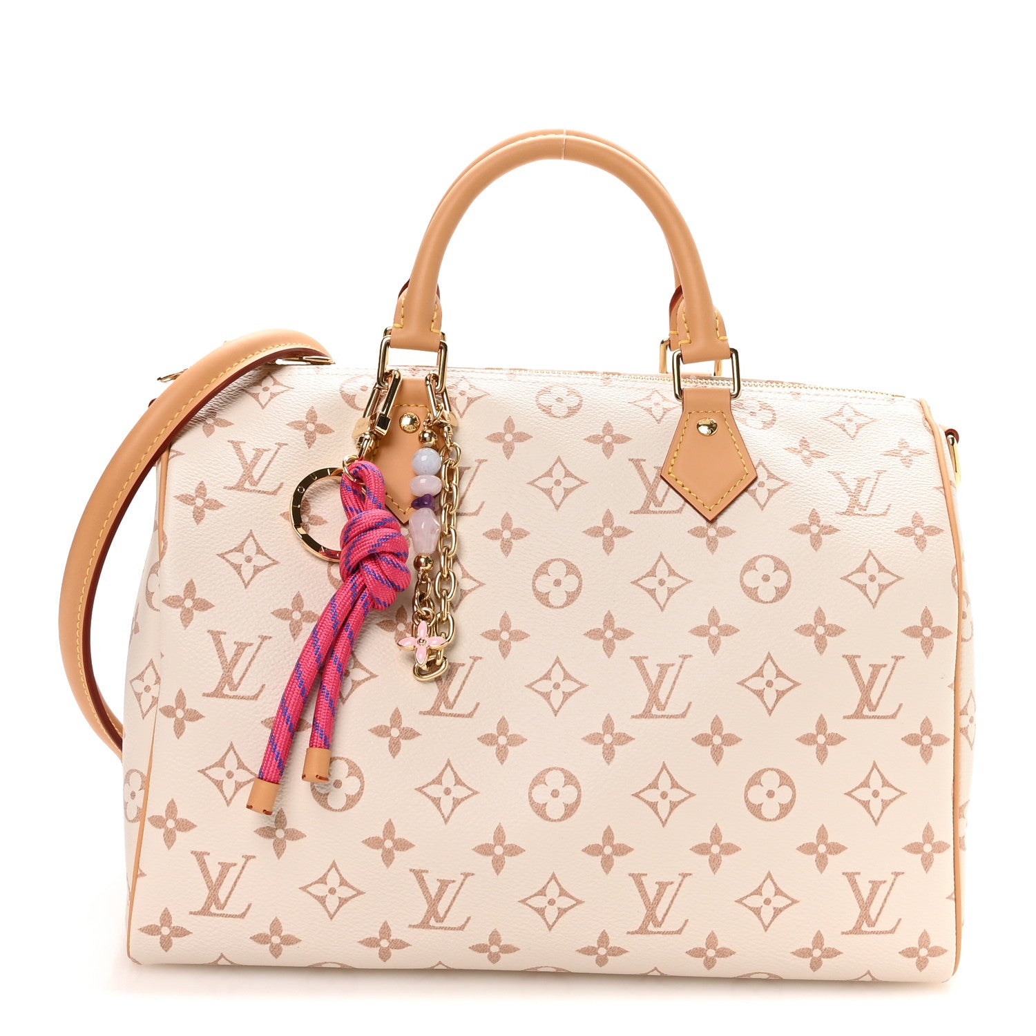 Monogram Dune Lucky Speedy Soft 30 Pink