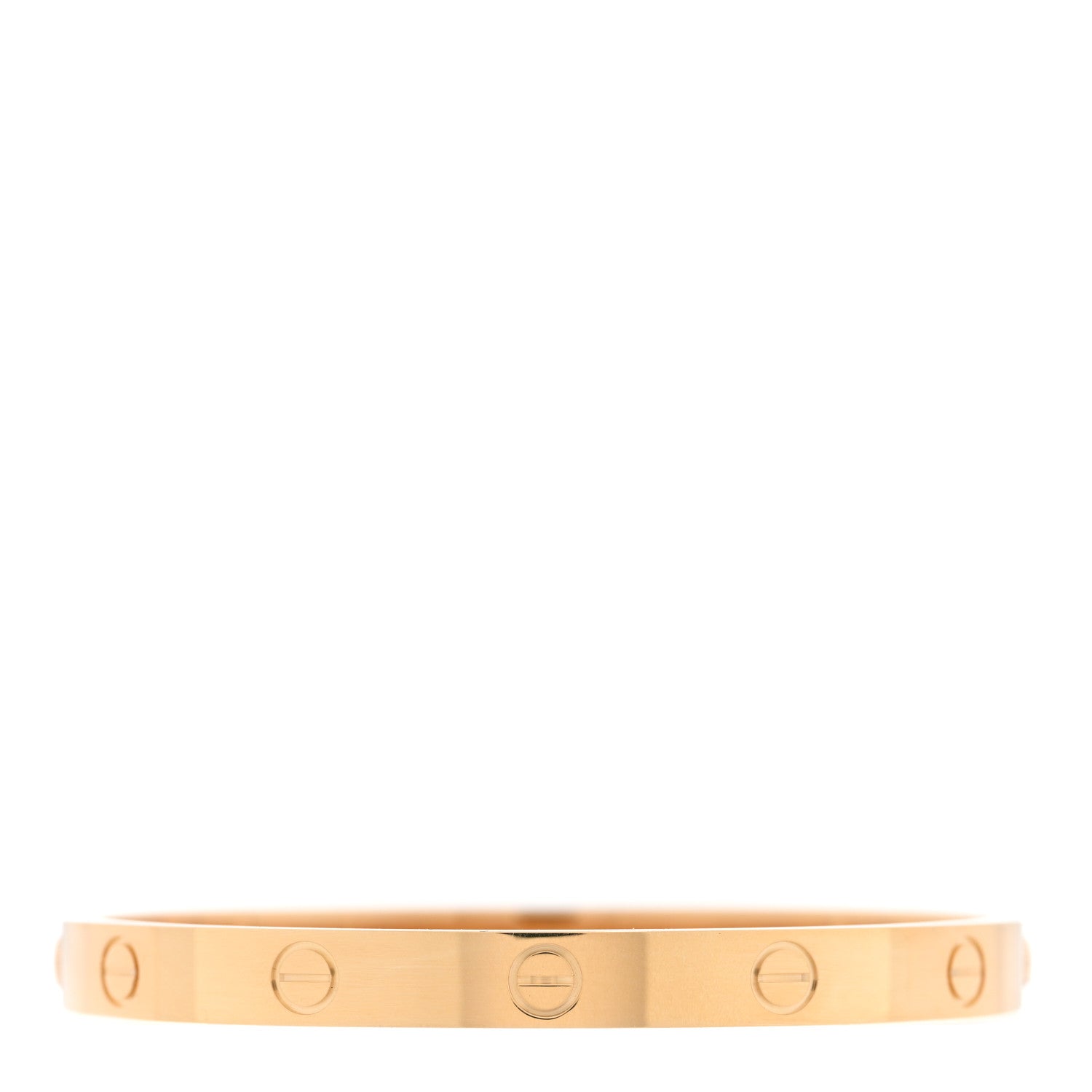 18K Yellow Gold LOVE Bracelet 17